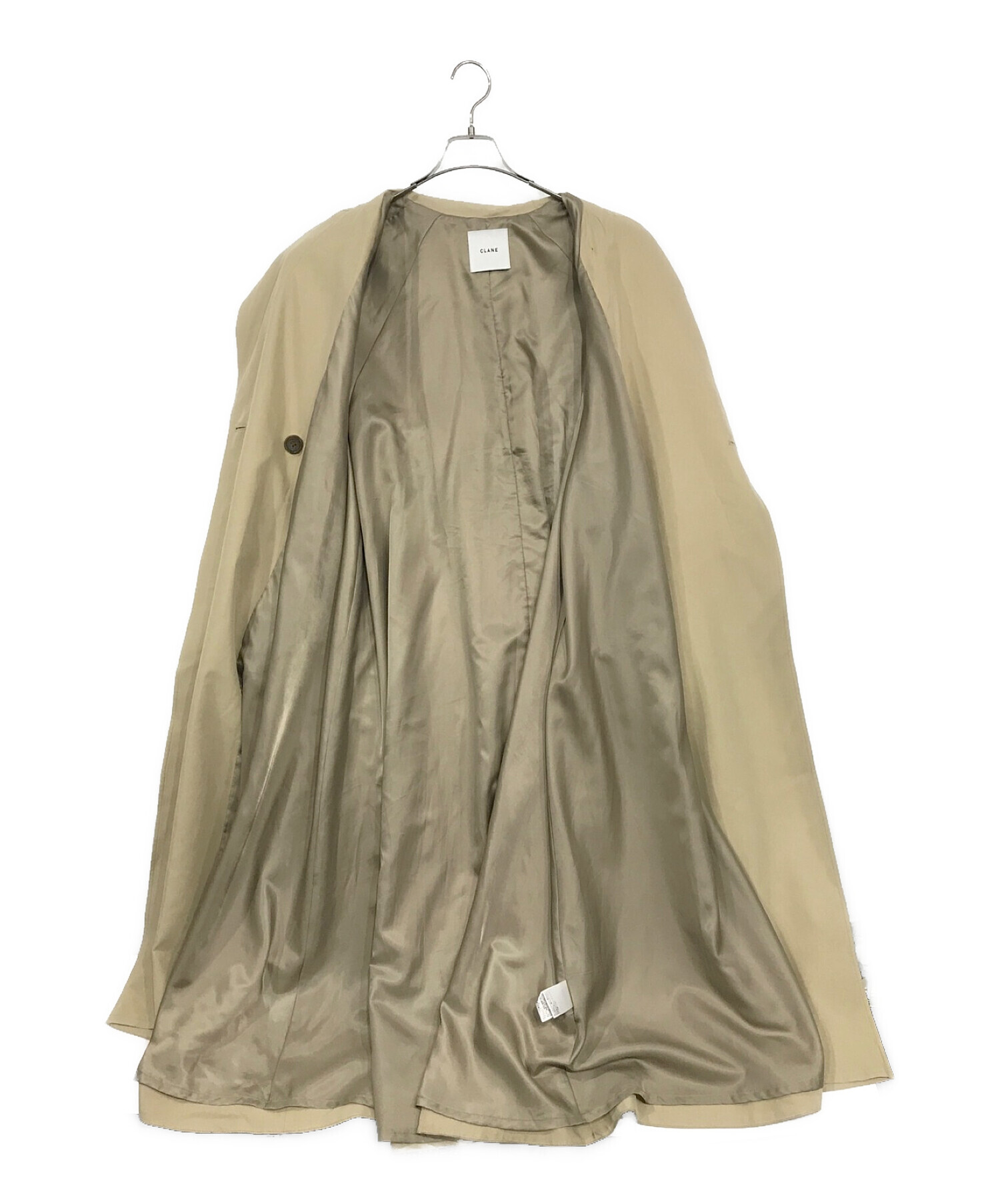 中古・古着通販】CLANE (クラネ) BACK GATHER DRESS TRENCH COAT ...