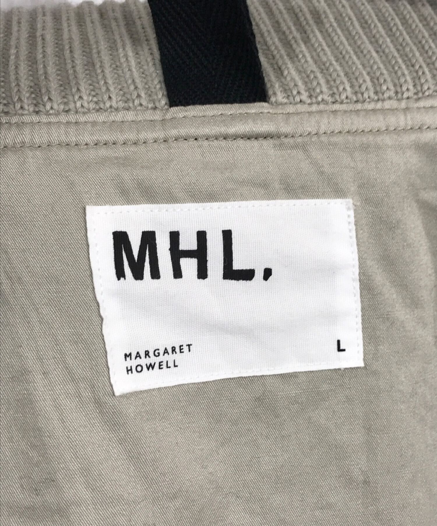 中古・古着通販】MHL (エムエイチエル) COTTON WOOL DRILLブルゾン