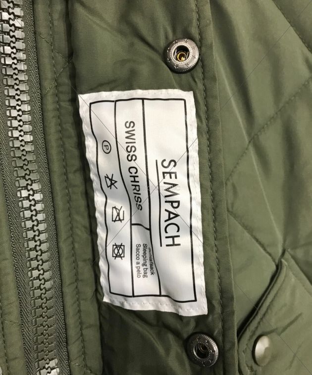 中古・古着通販】SEMPACH (ゼンパッハ) キルティングジャケット グリーン サイズ:SIZE S｜ブランド・古着通販  トレファク公式【TREFAC FASHION】スマホサイト