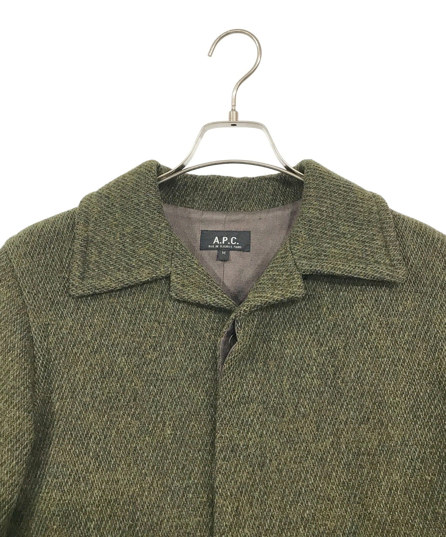 A.P.C. (アー・ペー・セー) ウールジャケット グリーン サイズ:SIZE　M