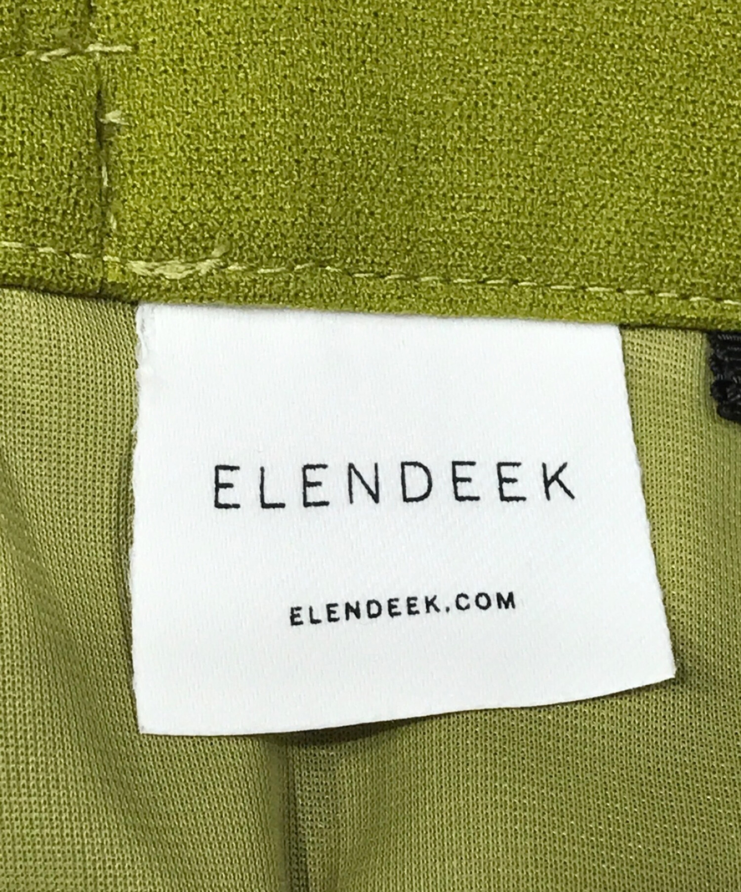 中古・古着通販】ELENDEEK (エレンディーク) プリーツスカート グリーン サイズ:SIZE 02｜ブランド・古着通販  トレファク公式【TREFAC FASHION】スマホサイト