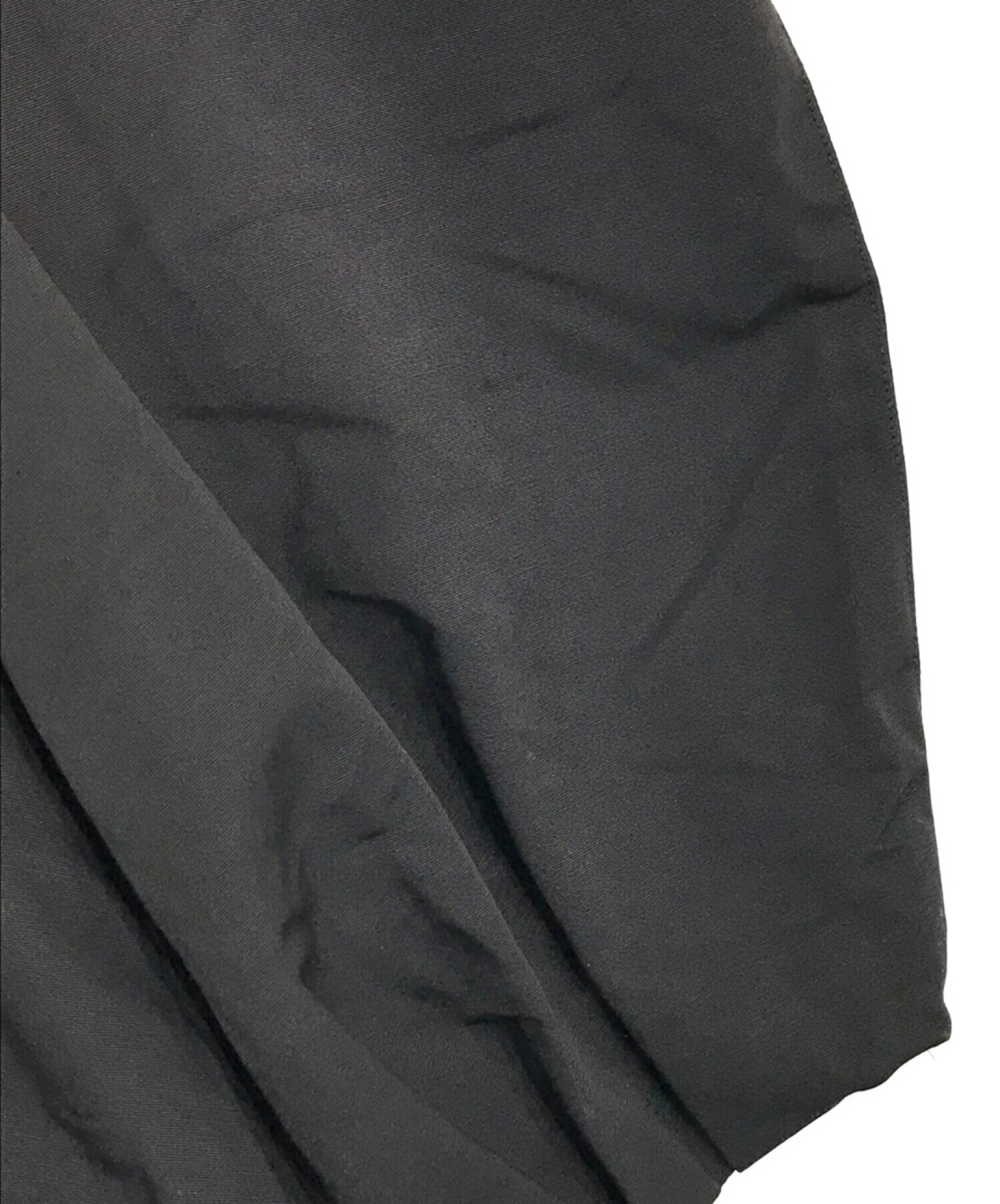 LE PHIL (ル フィル) コーデュラナイロンコットンフレアジャケット ブラック サイズ:SIZE　0