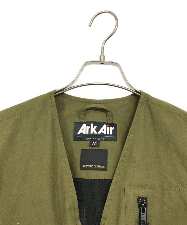 ARKAIR (アークエアー) Hysteric Glamour (ヒステリックグラマー) トラフィックジャケット カーキ サイズ:SIZE　M