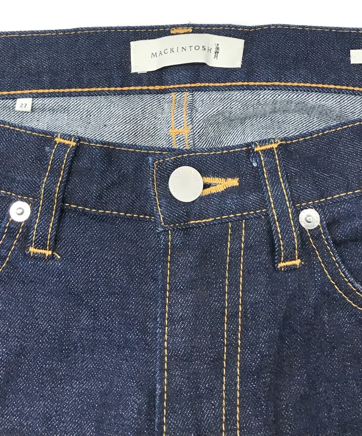 中古・古着通販】MACKINTOSH (マッキントッシュ) デニムパンツ インディゴ サイズ:SIZE 27｜ブランド・古着通販  トレファク公式【TREFAC FASHION】スマホサイト