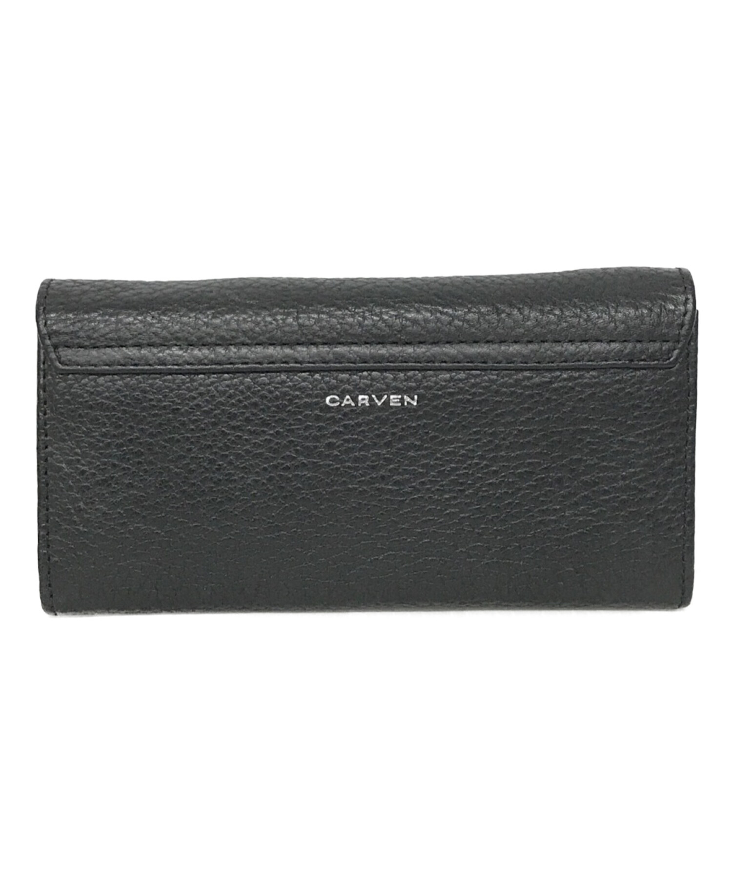 中古・古着通販】CARVEN (カルヴェン) 長財布 ブラック｜ブランド