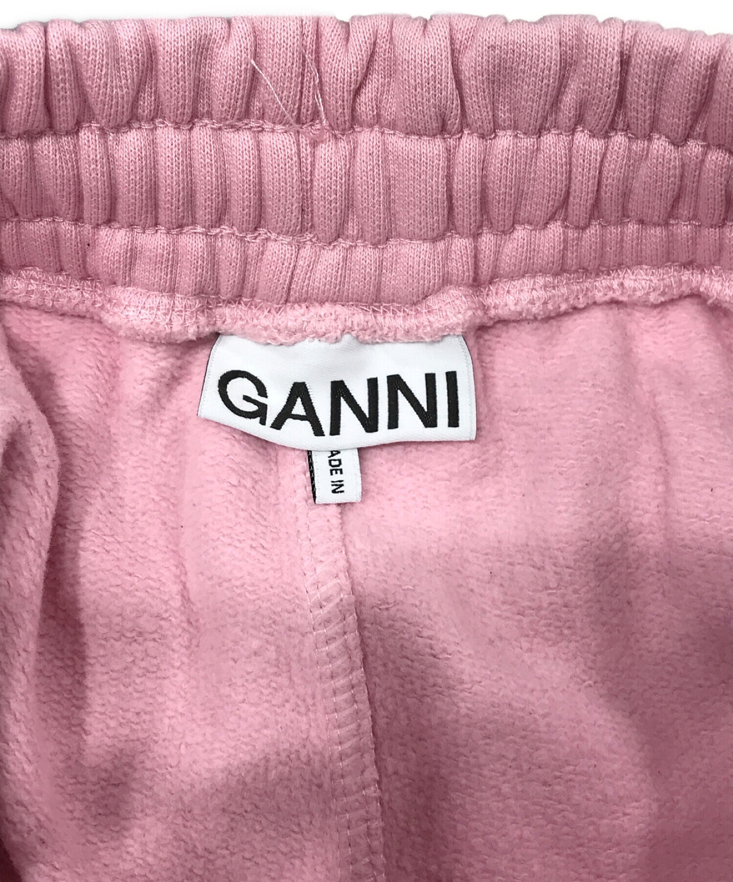 GANNI (ガニー) スウェットパンツ ピンク サイズ:XS