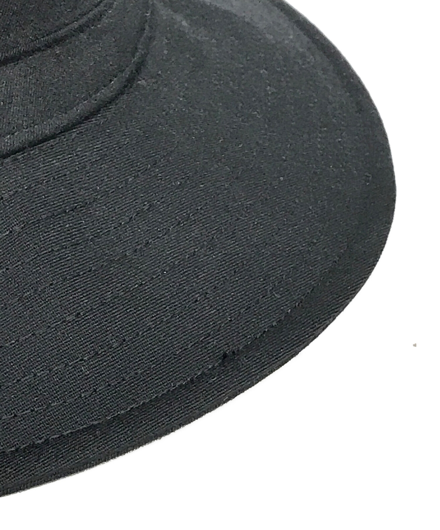 Yohji Yamamoto pour homme (ヨウジヤマモト プールオム) Wrinkled Gabardine Fedora hat  ブラック サイズ:SIZE 4