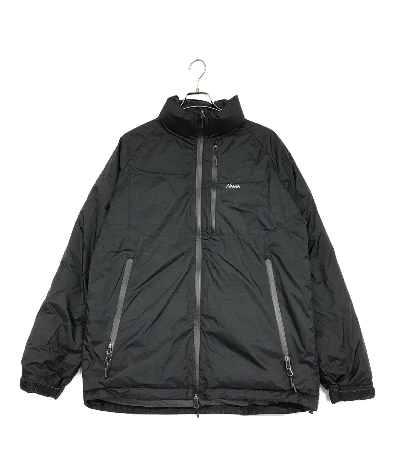 NANGA (ナンガ) Aurora Stand Collar Down JKT/オーロラスタンドカラーダウンジャケット ブラック サイズ:SIZE　 XL