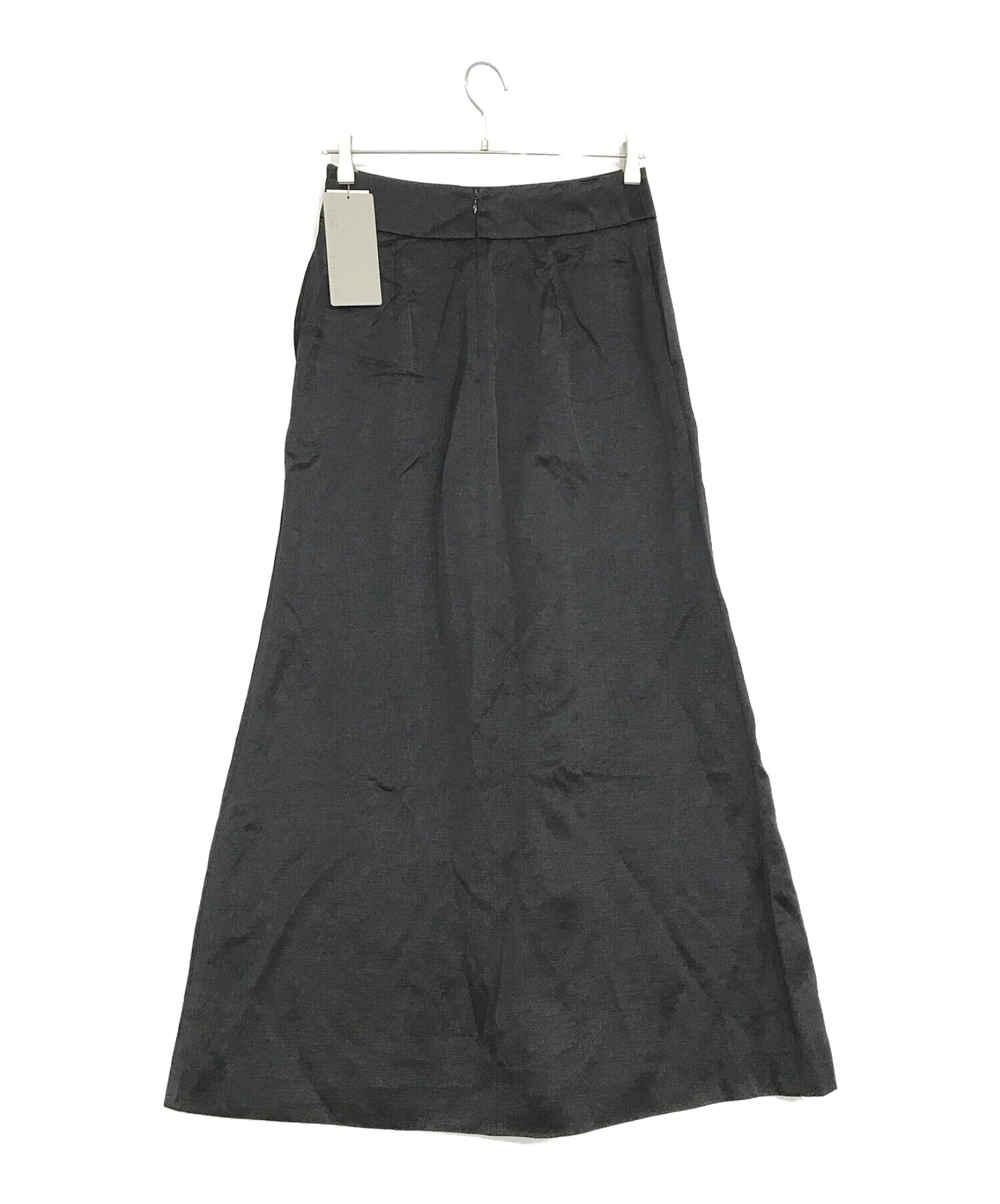 MIHOKO SAITO (ミホコ サイトウ) ロングスカート ブラック サイズ:SIZE 36