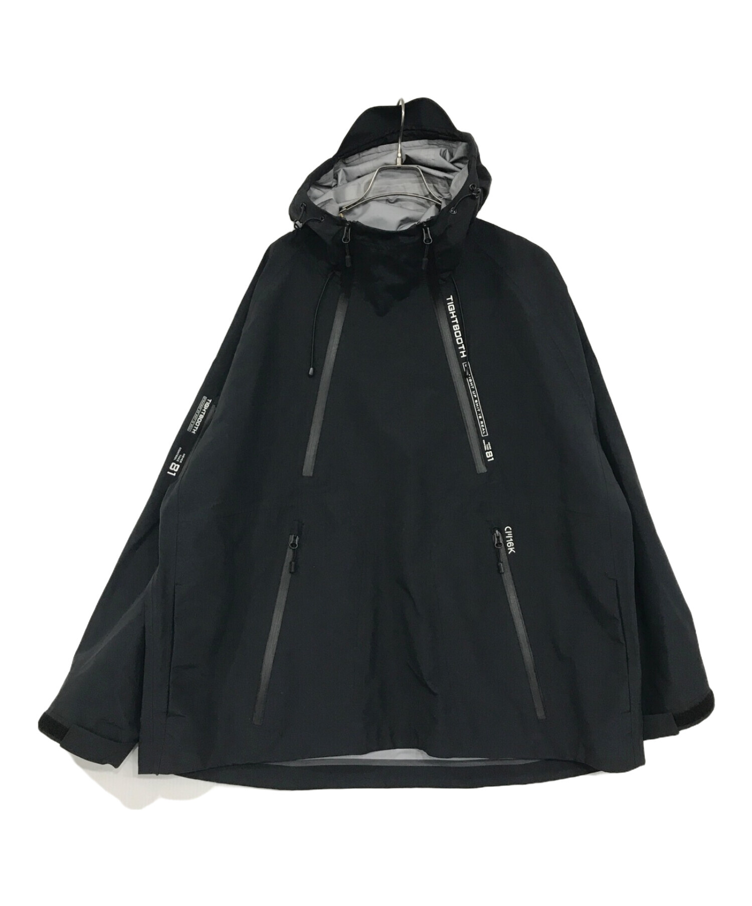 TIGHTBOOTH PRODUCTION (タイトブースプロダクション) 3 LAYER ANORAK ブラック サイズ:XL