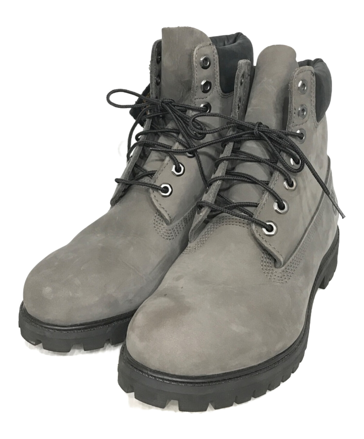 中古・古着通販】Timberland (ティンバーランド) 6inch PREMIUM WP BOOT グレー  サイズ:US9.5W｜ブランド・古着通販 トレファク公式【TREFAC FASHION】スマホサイト