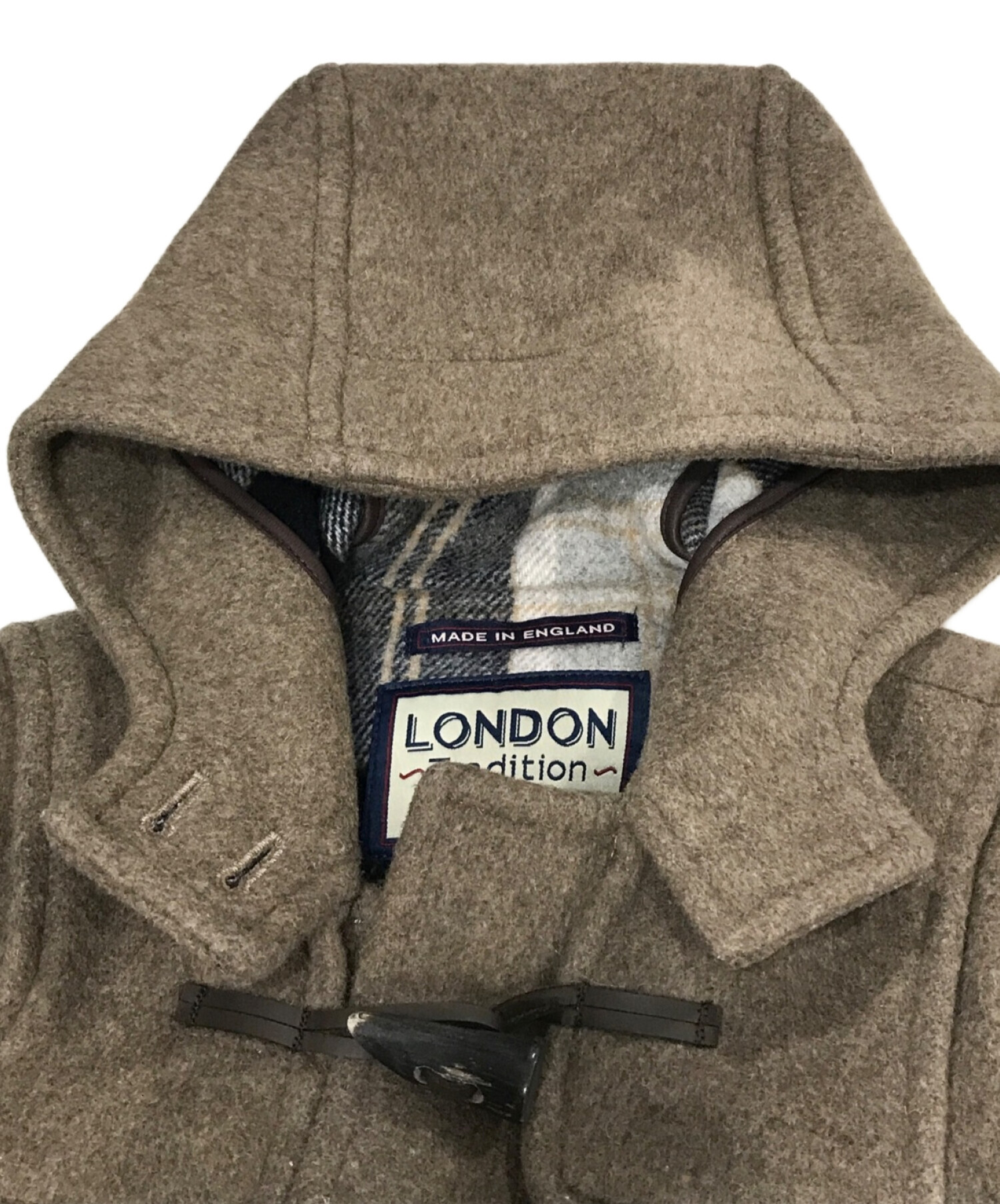 中古・古着通販】LONDON Tradition (ロンドントラディション) ダッフルコート ブラウン サイズ:SIZE 36｜ブランド・古着通販  トレファク公式【TREFAC FASHION】スマホサイト