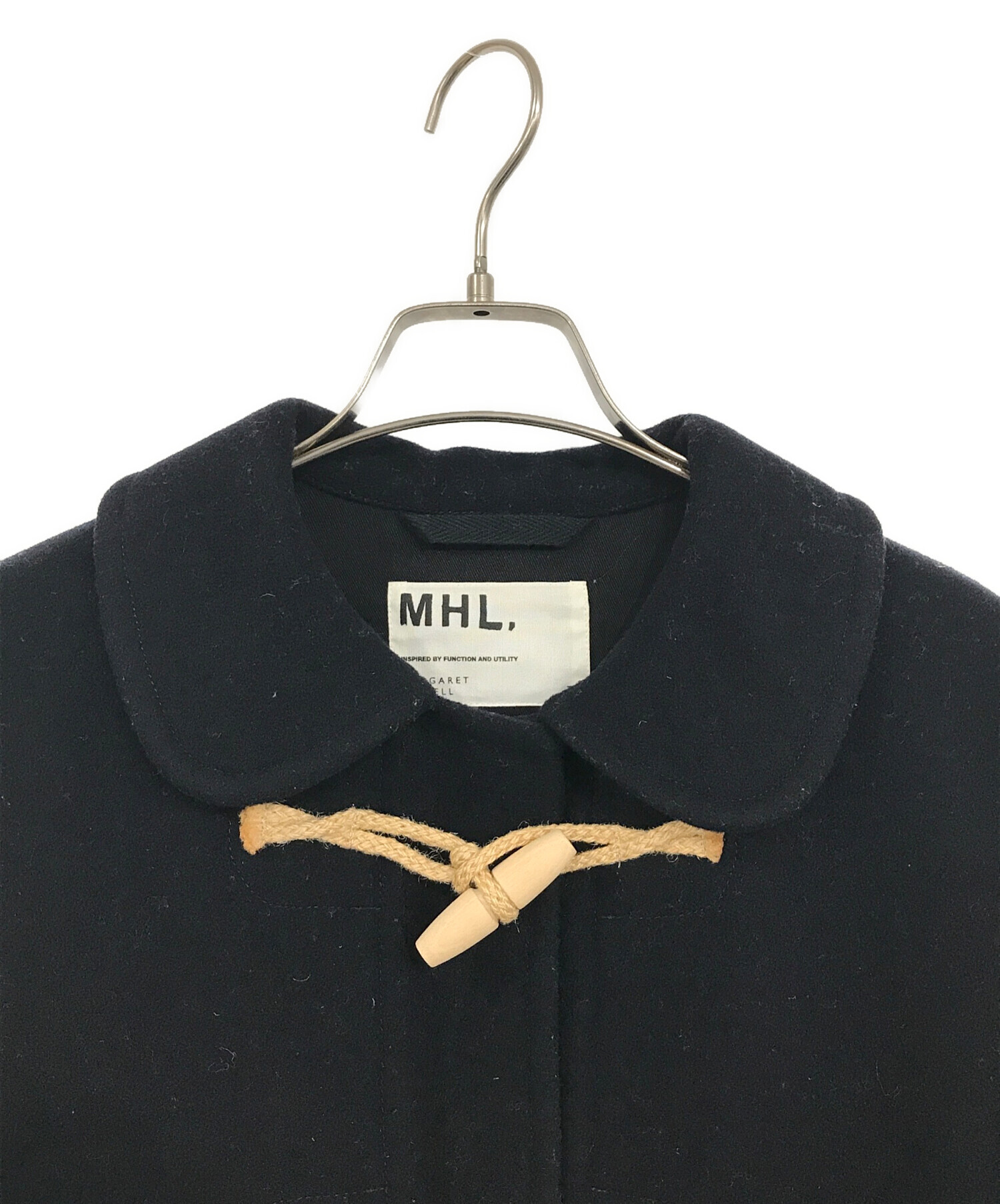 ストア mhl ダッフルコート 襟