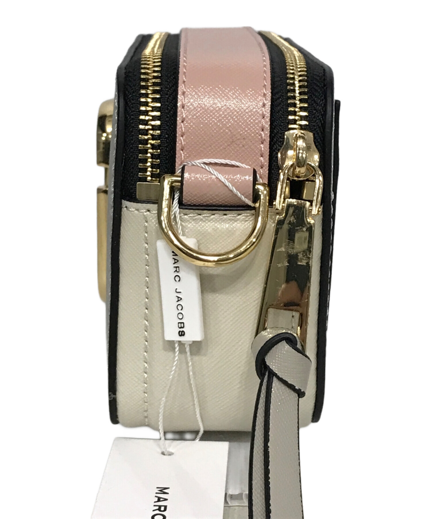 中古・古着通販】MARC JACOBS (マークジェイコブス) スナップショットショルダーバッグ ホワイト｜ブランド・古着通販  トレファク公式【TREFAC FASHION】スマホサイト