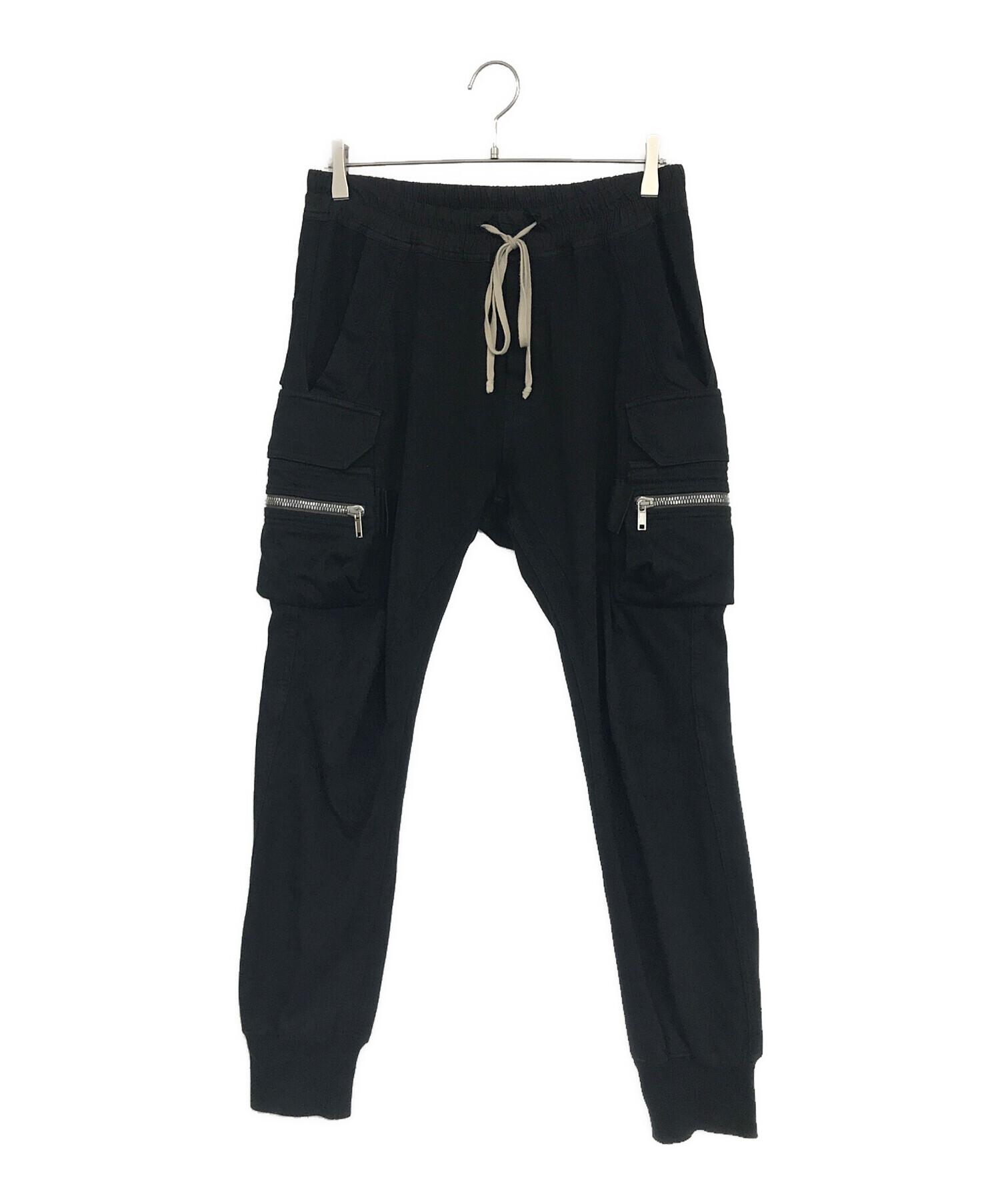 中古・古着通販】RICK OWENS (リックオウエンス) MASTODON CARGO PANTS /ドローストリング カーゴ パンツ ブラック  サイズ:US40｜ブランド・古着通販 トレファク公式【TREFAC FASHION】スマホサイト