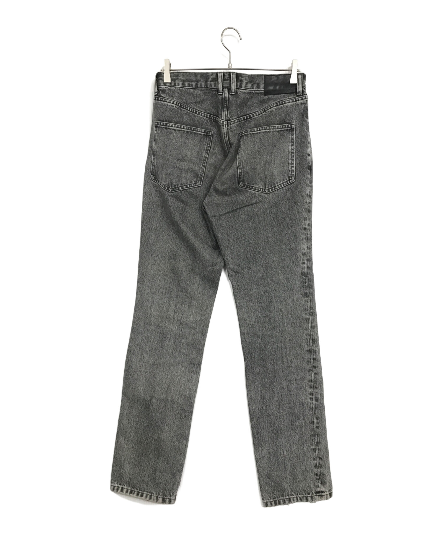 中古・古着通販】JOHN LAWRENCE SULLIVAN (ジョンローレンスサリバン) WASHED DENIM ZIPPED PANTS／ ウォッシュドデニムジップドパンツ グレー サイズ:46｜ブランド・古着通販 トレファク公式【TREFAC FASHION】スマホサイト