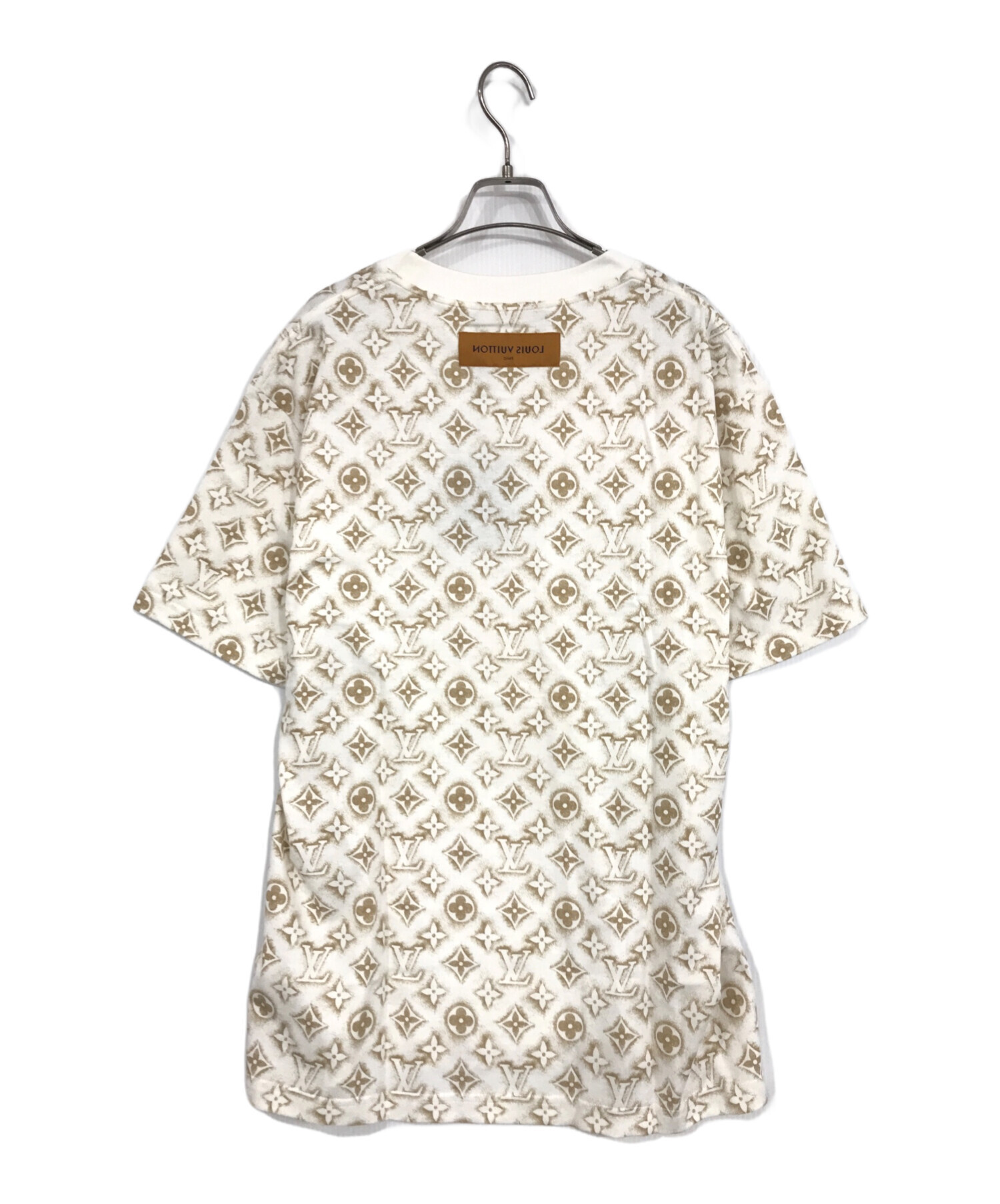 中古・古着通販】LOUIS VUITTON (ルイ ヴィトン) モノグラム総柄プリントTシャツ ベージュ サイズ:L 未使用品｜ブランド・古着通販  トレファク公式【TREFAC FASHION】スマホサイト