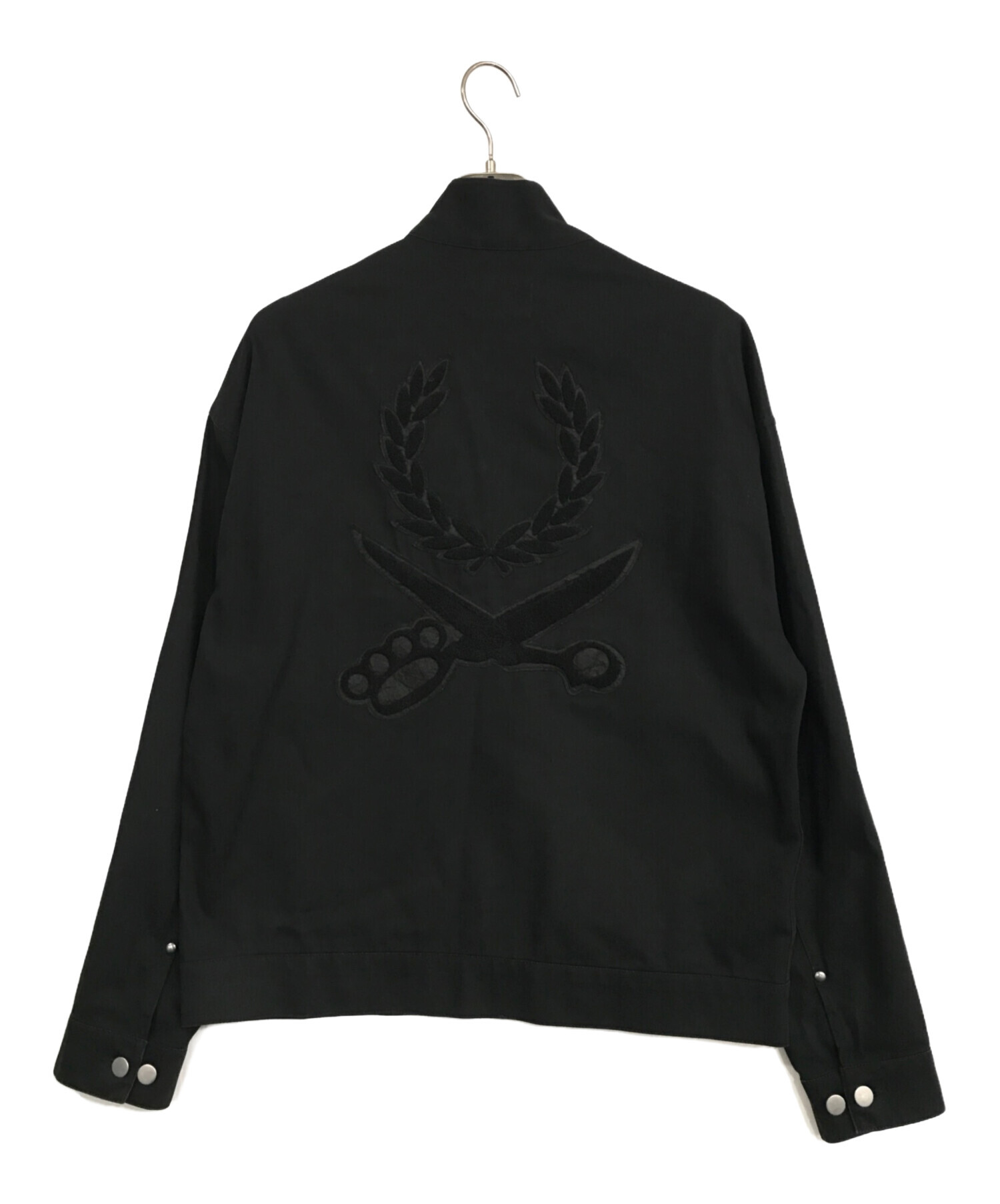 中古・古着通販】FRED PERRY (フレッドペリー) ART COMES FIRST (アートカムズファースト) ジャケット ブラック  サイズ:M｜ブランド・古着通販 トレファク公式【TREFAC FASHION】スマホサイト