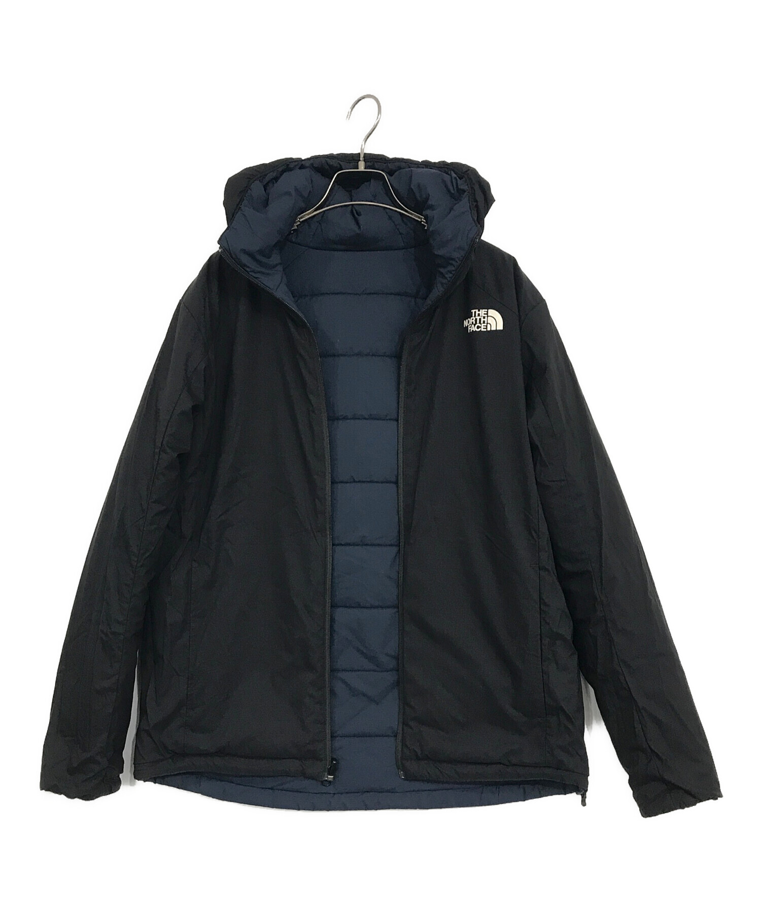 THE NORTH FACE (ザ ノース フェイス) リバーシブルエニータイムインサレーテッドフーディ ネイビー サイズ:M