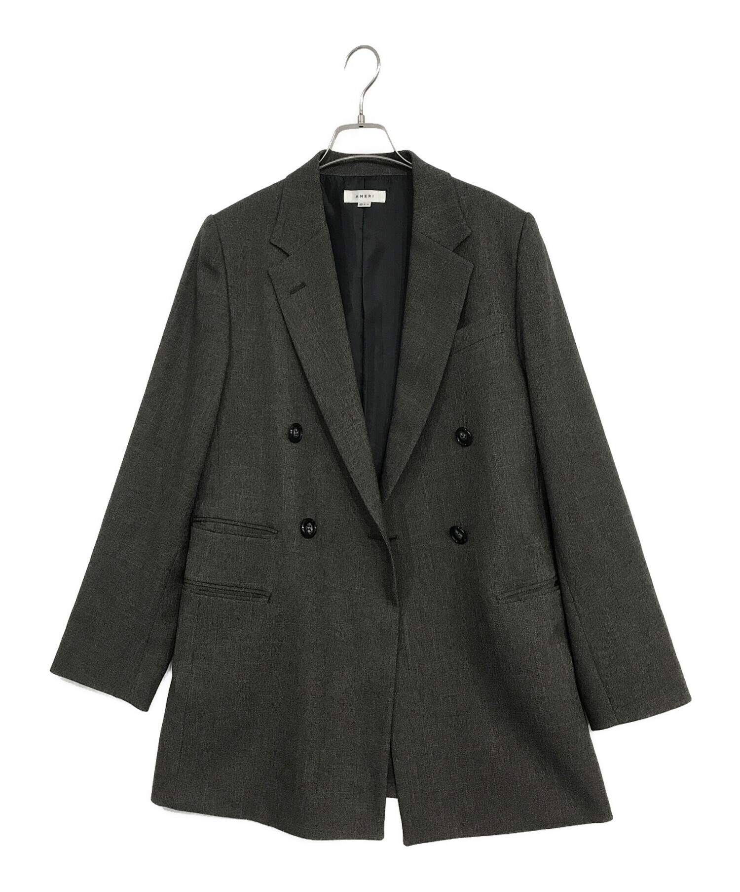 中古・古着通販】Ameri (アメリ) CLASSIC MINIMAL WARM TAILORED JACKET ブラウン  サイズ:XS｜ブランド・古着通販 トレファク公式【TREFAC FASHION】スマホサイト