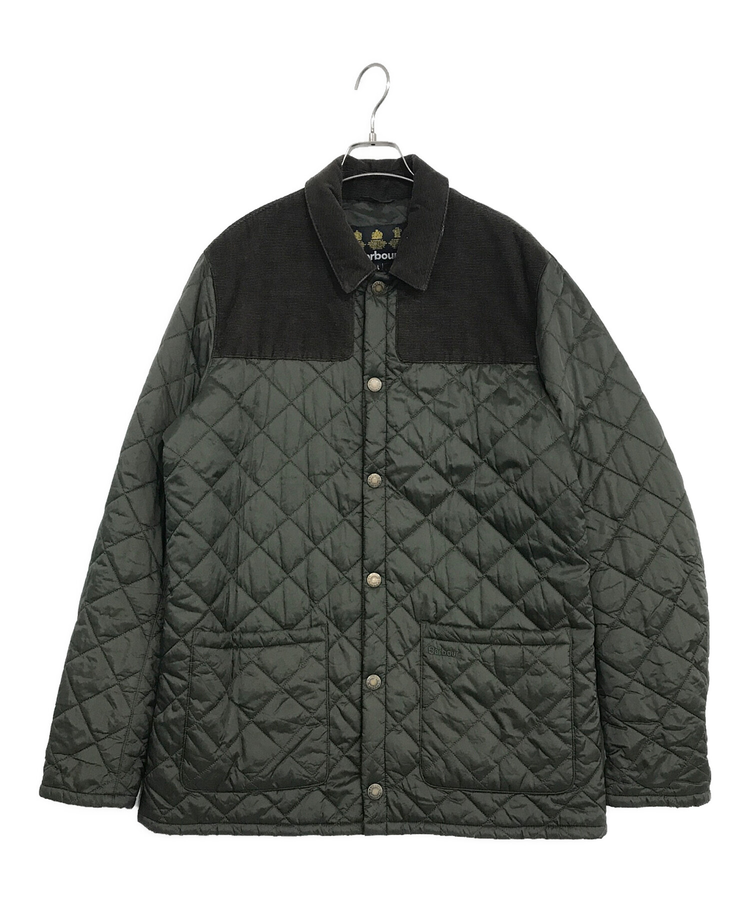 中古・古着通販】Barbour (バブアー) キルティングジャケット カーキ サイズ:SIZE L｜ブランド・古着通販 トレファク公式【TREFAC  FASHION】スマホサイト