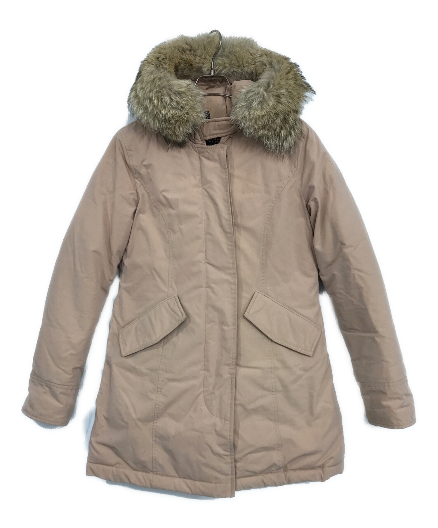 中古・古着通販】WOOLRICH (ウールリッチ) ダウンコート ベージュ サイズ:M｜ブランド・古着通販 トレファク公式【TREFAC  FASHION】スマホサイト