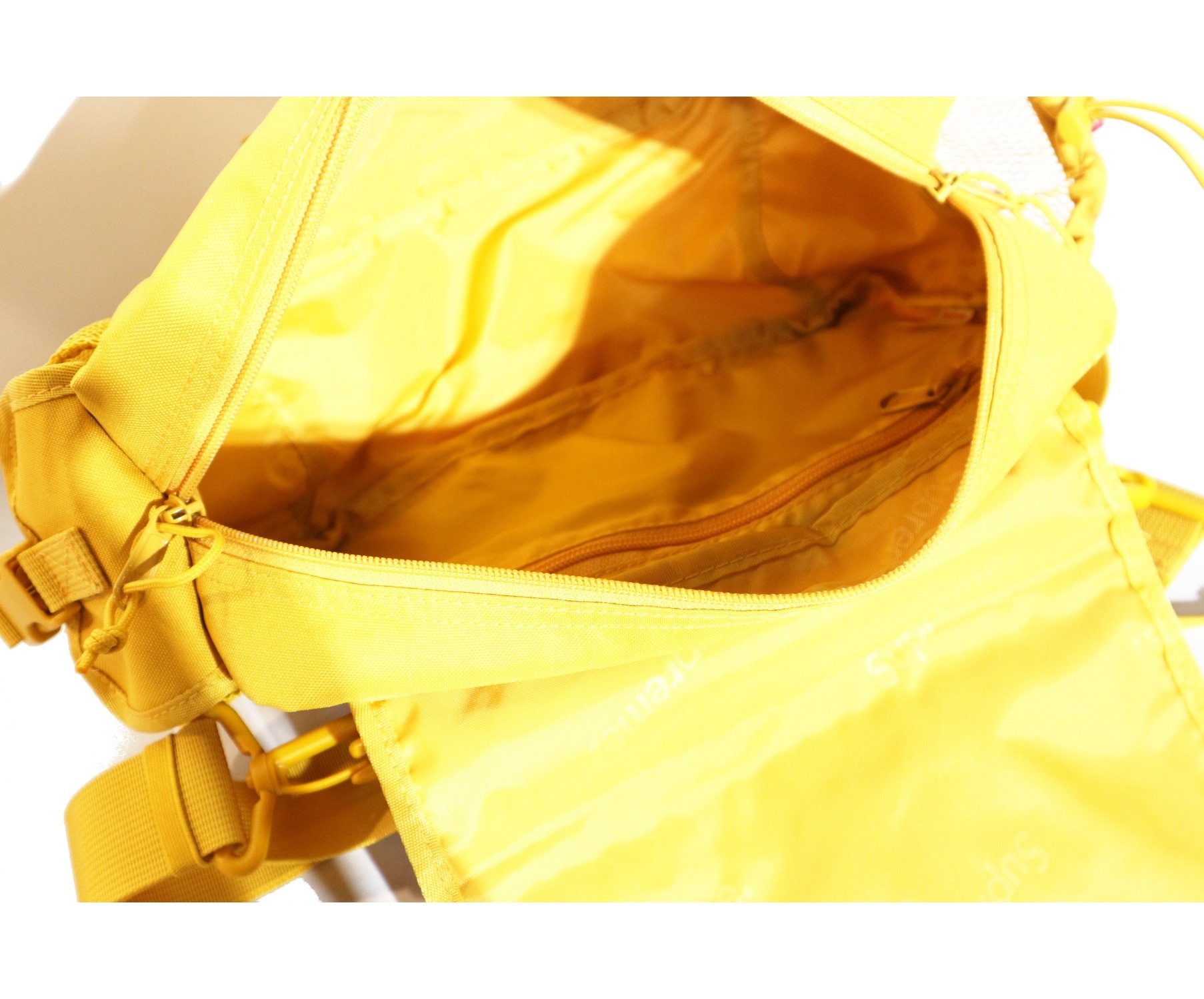 【専用】supreme waist bag yellow ウエストバッグ