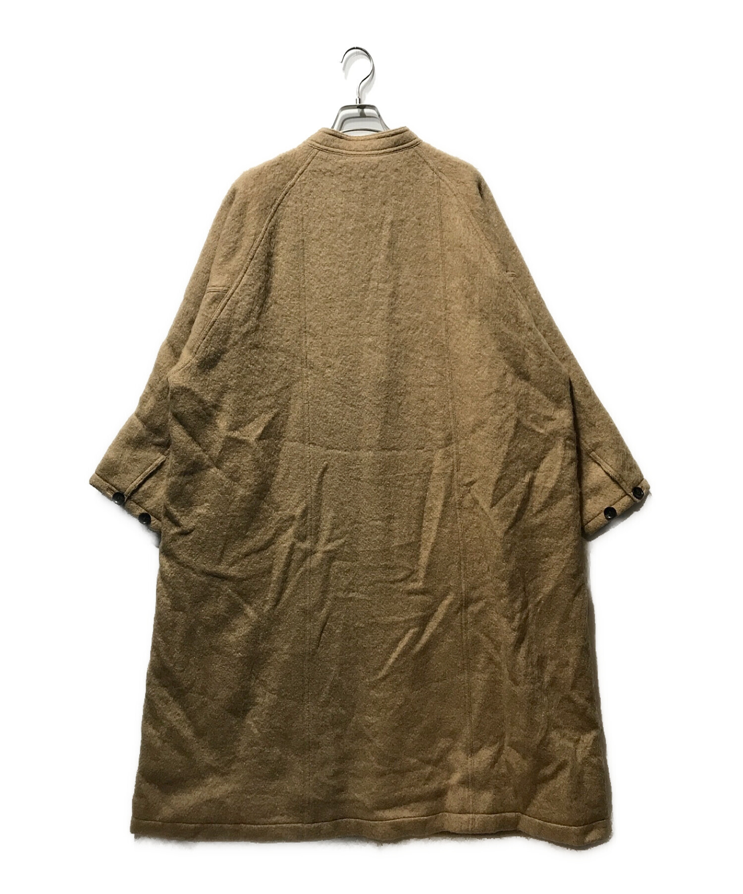 Louren (ローレン) volume shaggy long coat ボリュームシャギーロングコート ブラウン サイズ:F