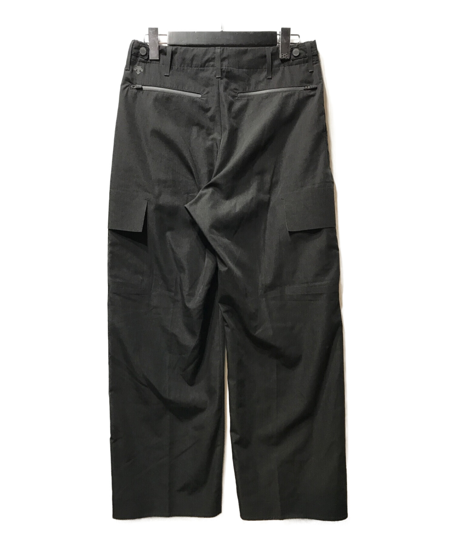 DESCENTE PAUSE (デサントポーズ) CARGO PANTS カーゴパンツ ブラック サイズ:S