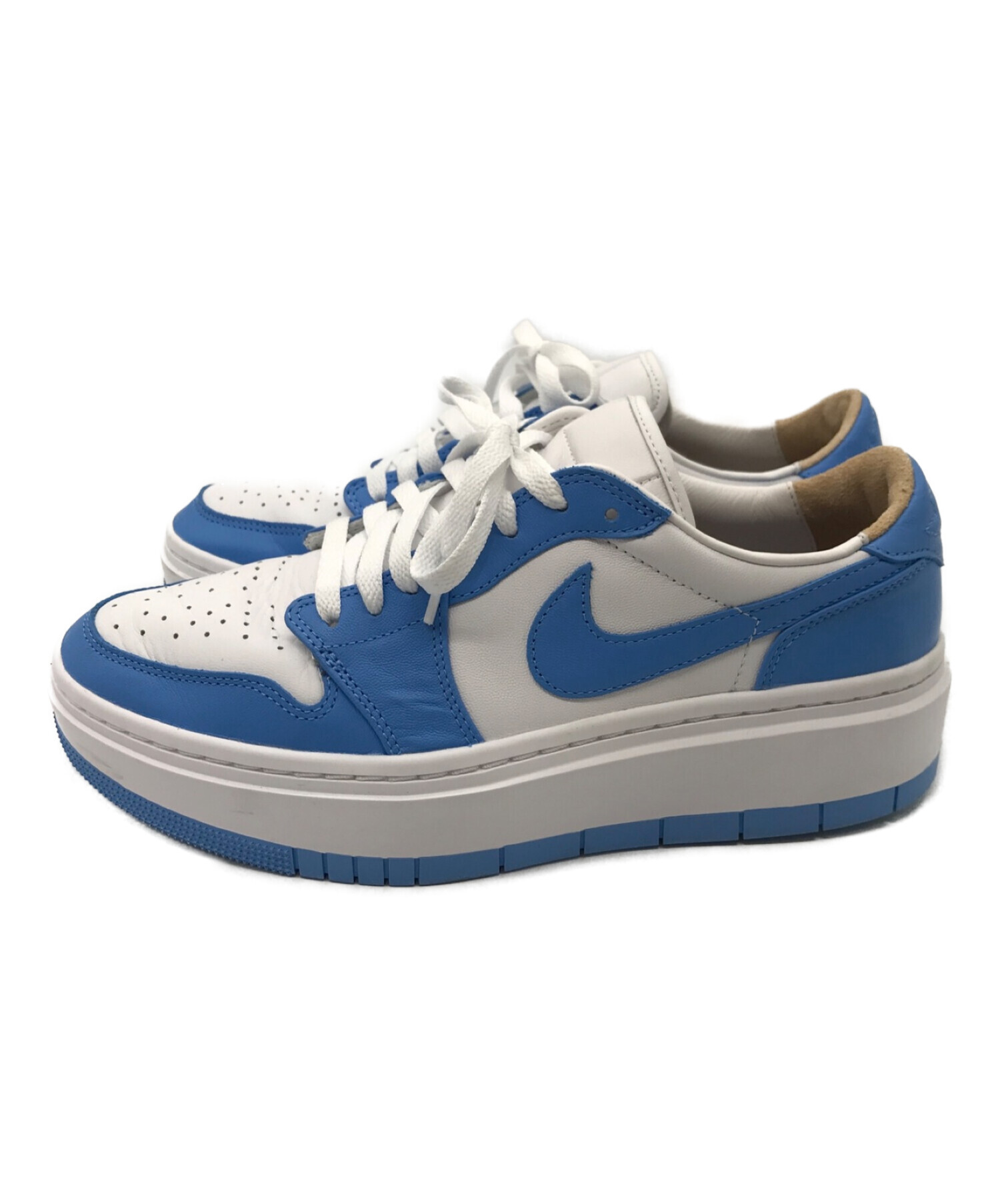 NIKE (ナイキ) W AIR JORDAN 1 ELEVATE LOW SE エアジョーダン エレベート ローカットスニーカー  WHITE/UNIVERSITY BLUE-WHITE ONYX サイズ:27cm