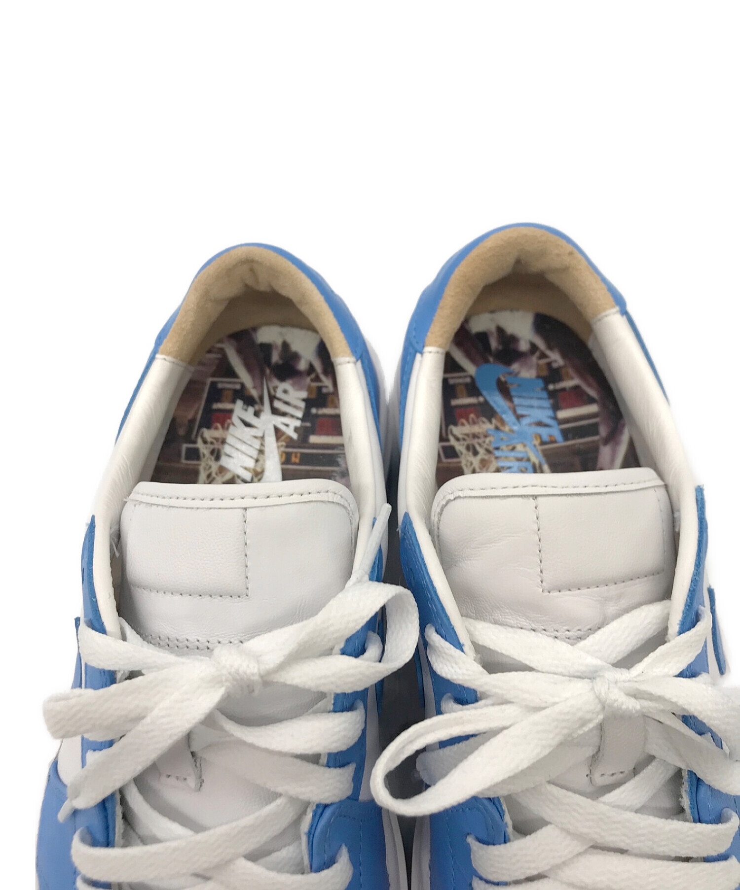 NIKE (ナイキ) W AIR JORDAN 1 ELEVATE LOW SE エアジョーダン エレベート ローカットスニーカー  WHITE/UNIVERSITY BLUE-WHITE ONYX サイズ:27cm