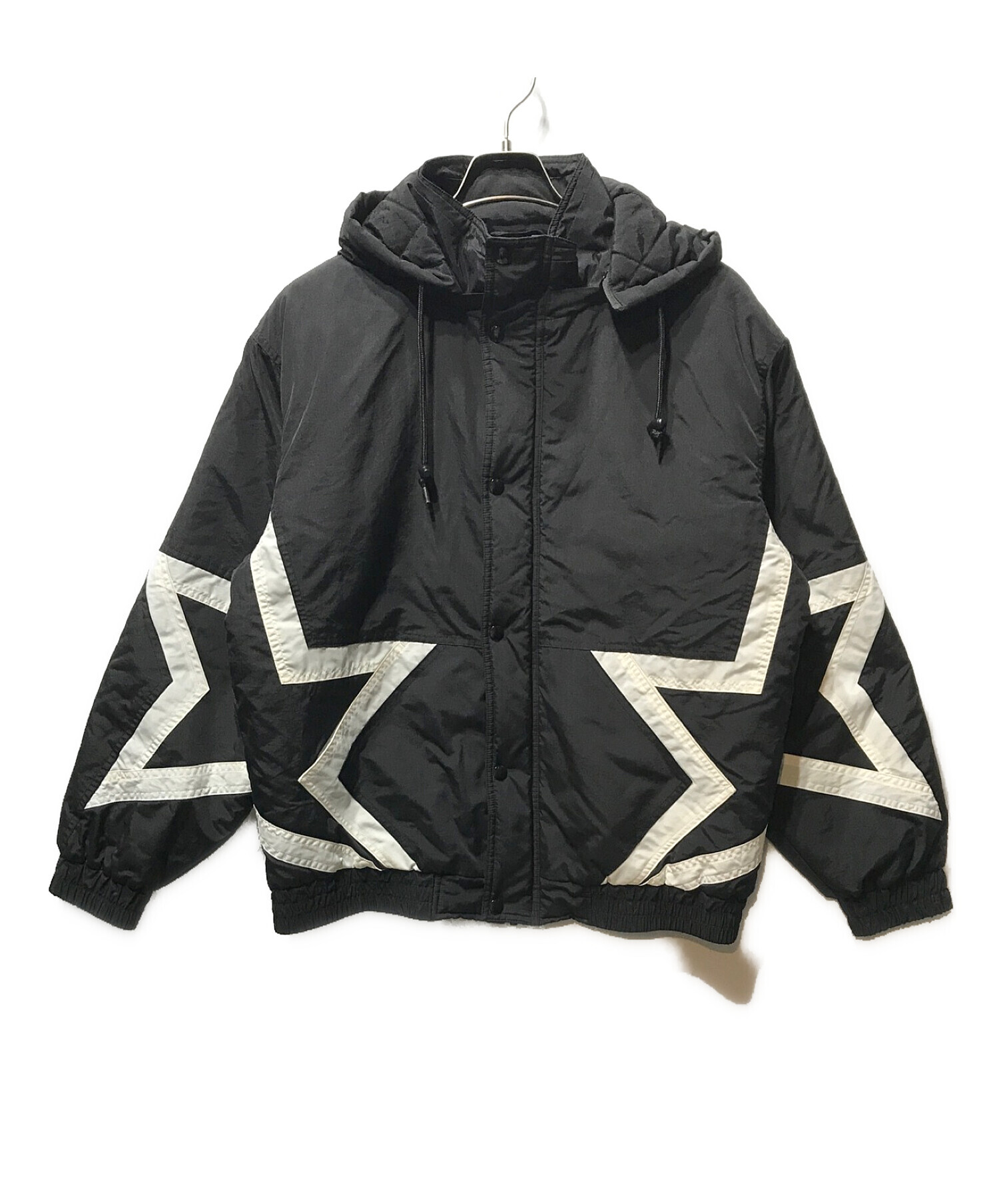 SUPREME (シュプリーム) 19SS Stars Puffy Jacket スター パフィー ジャケット ブラック サイズ:M