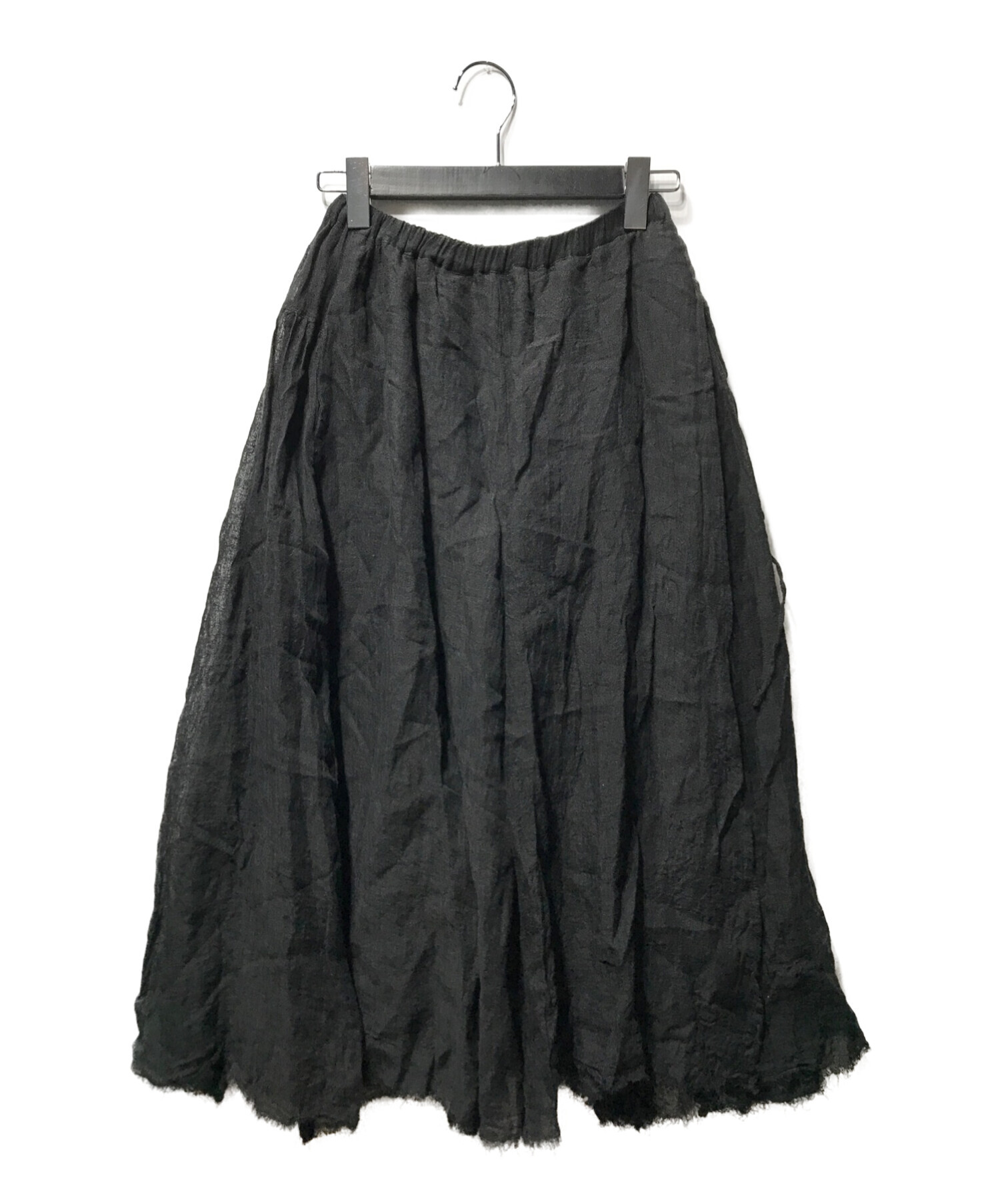 SUZUKI TAKAYUKI (スズキタカユキ) long skirtⅠ ロングスカート ブラック サイズ:Free