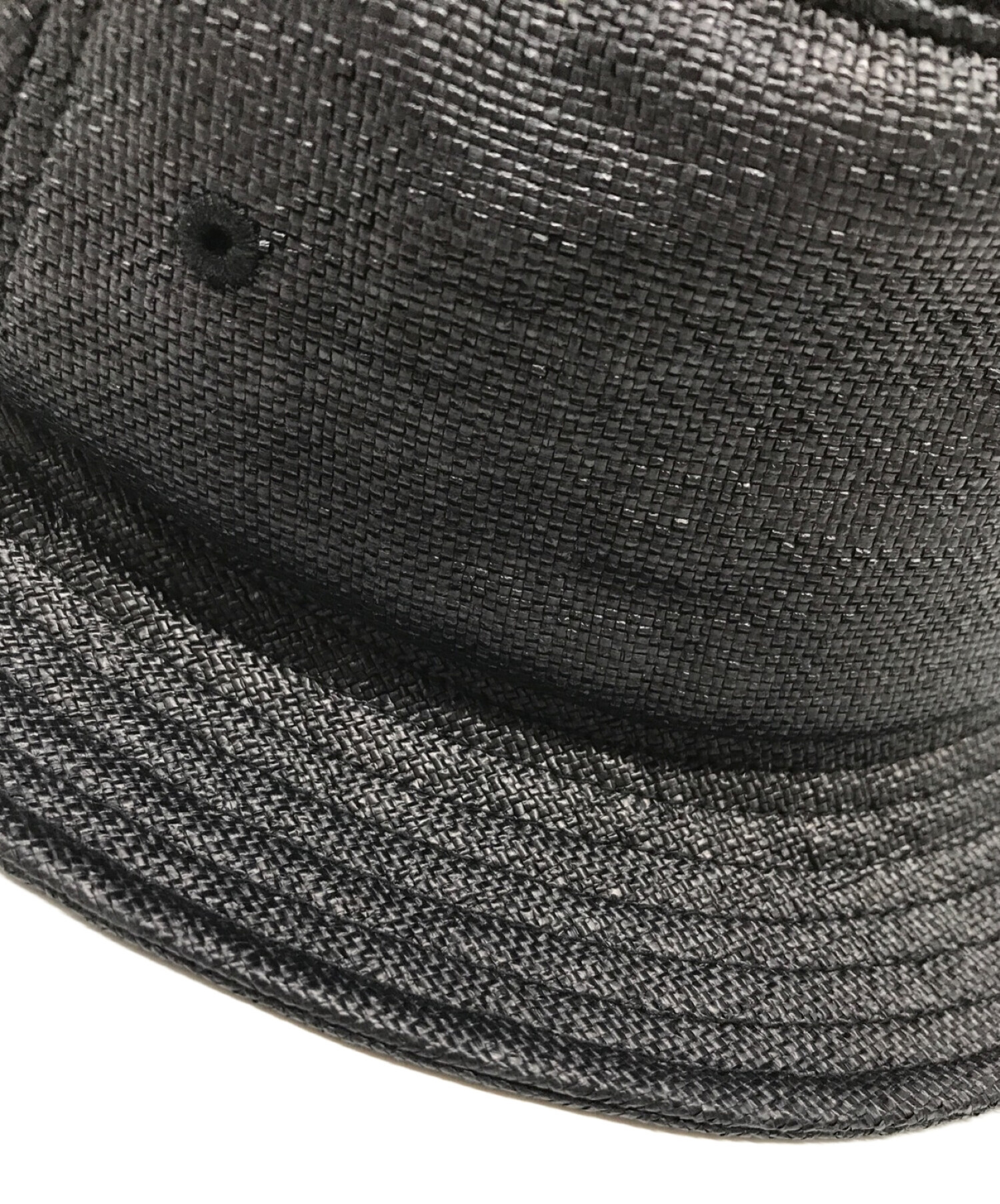 SUPREME (シュプリーム) 22SS Raffia Crusher HAT ラフィア クラッシャー バケットハット ブラック