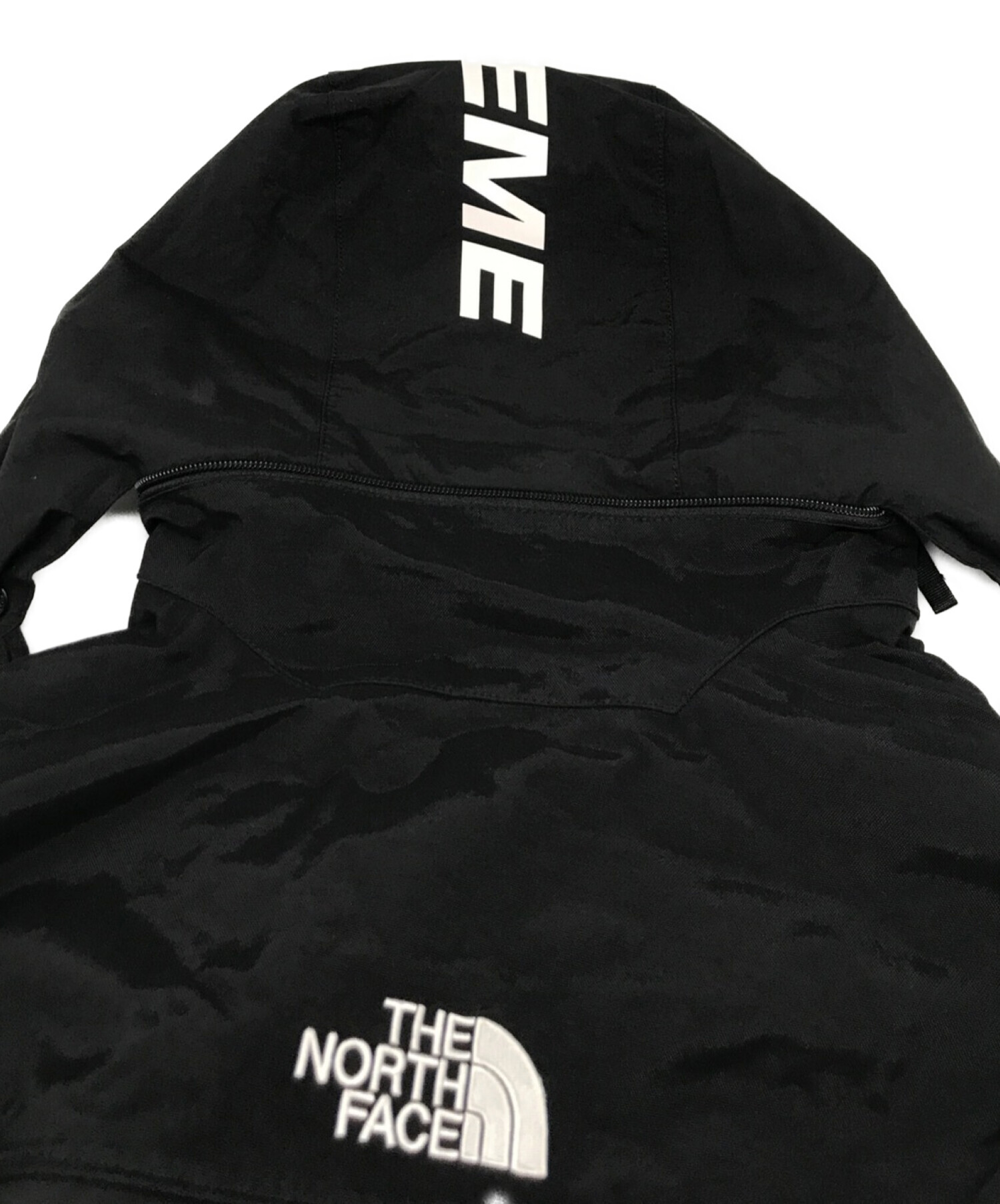 THE NORTH FACE × Supreme (ザノースフェイス×シュプリーム) 16SS Steep Tech Hooded Jacket  スティープ テック フーディー ジャケット ブラック サイズ:S