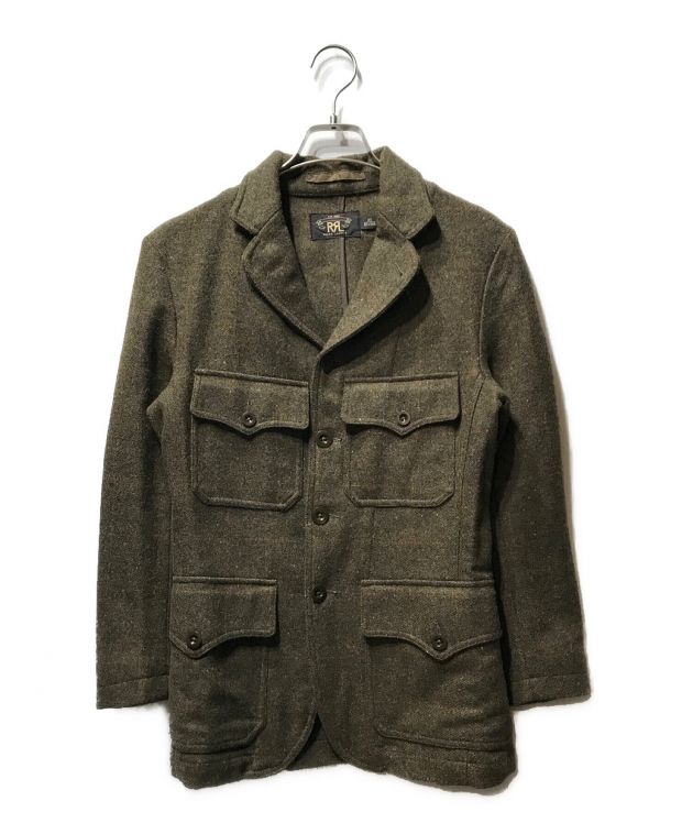 中古・古着通販】RRL (ダブルアールエル) ウール ハンティング ジャケット グリーン サイズ:XS｜ブランド・古着通販  トレファク公式【TREFAC FASHION】スマホサイト