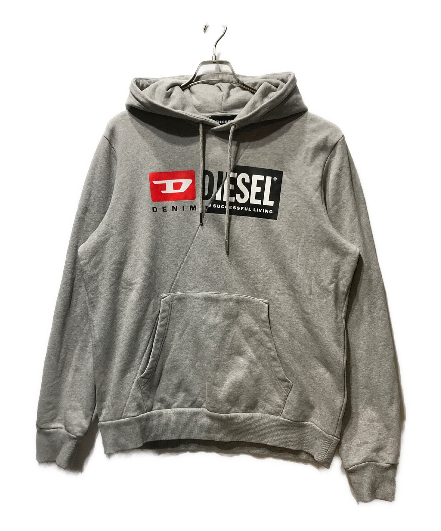 diesel パーカー グレー Sサイズ ユーズド - パーカー