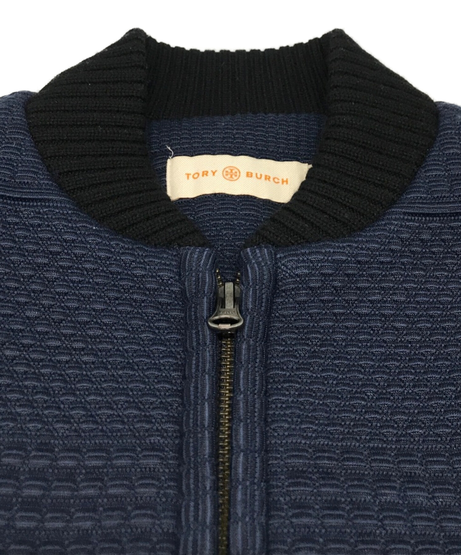 中古・古着通販】TORY BURCH (トリーバーチ) ジャガード ジップアップ