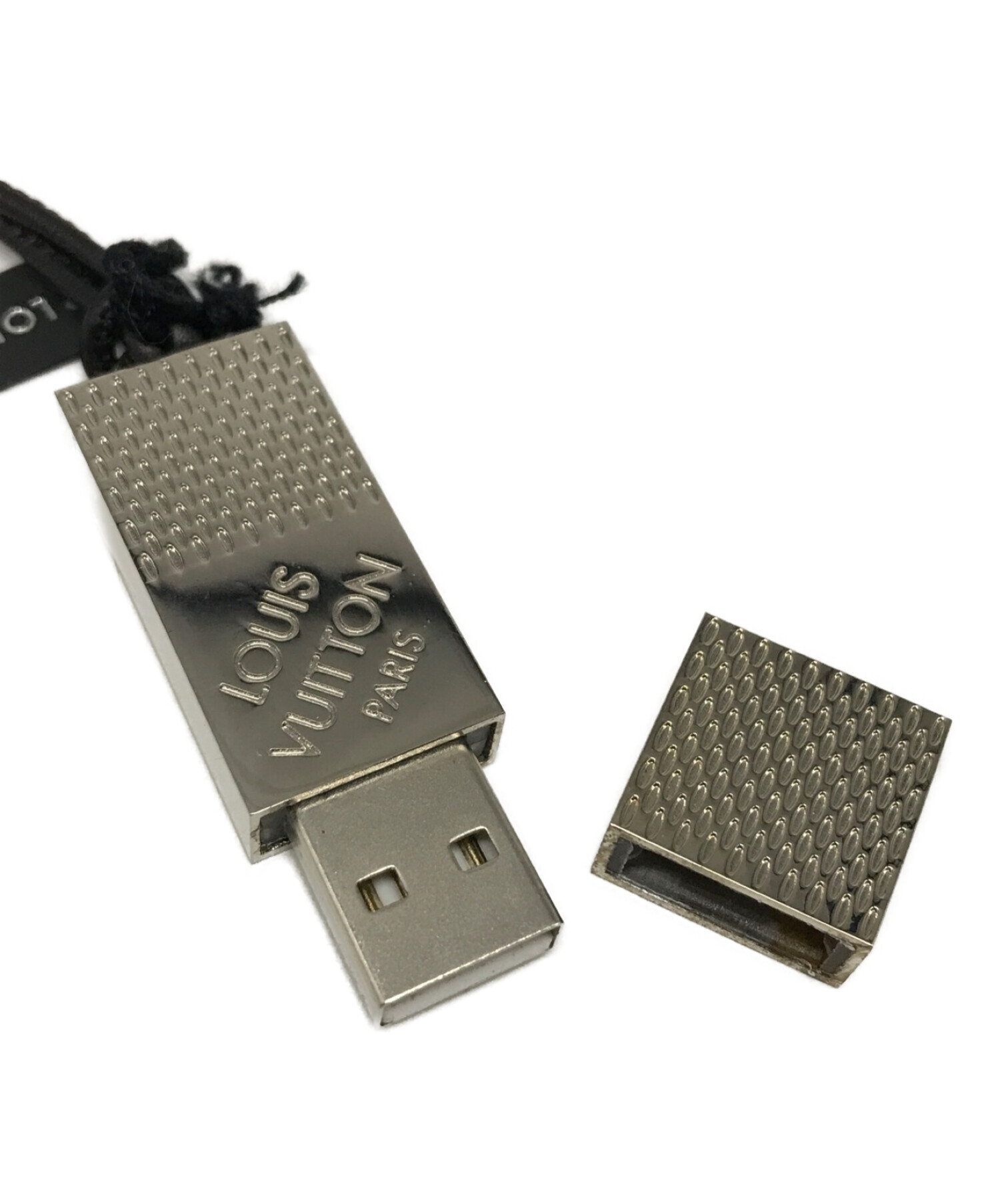 LOUIS VUITTON (ルイ ヴィトン) ダミエグラフィット クレUSB キーホルダー バックチャーム