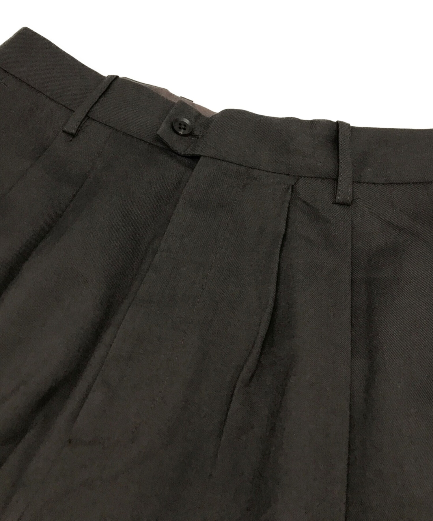 中古・古着通販】stein (シュタイン) 20AW WIDE TAPERED TROUSERS トラウザー ワイド テーパード パンツ ブラウン  サイズ:S｜ブランド・古着通販 トレファク公式【TREFAC FASHION】スマホサイト