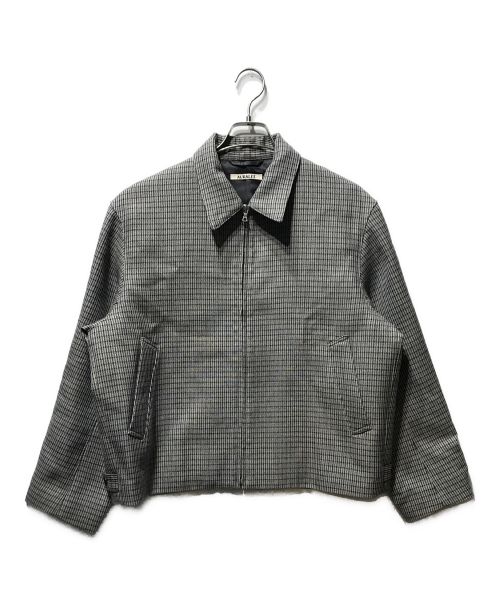 中古・古着通販】AURALEE (オーラリー) DOUBLE FACE CHECK ZIP BLOUSON