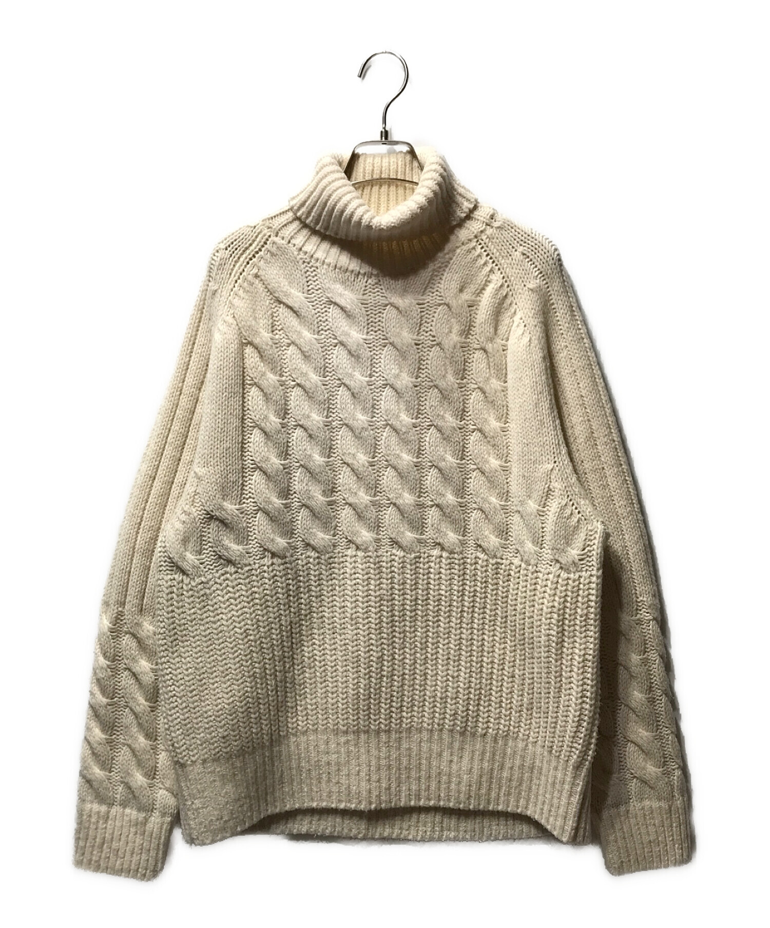 中古・古着通販】SOPHNET. (ソフネット) CABLE MIX TURTLE KNIT