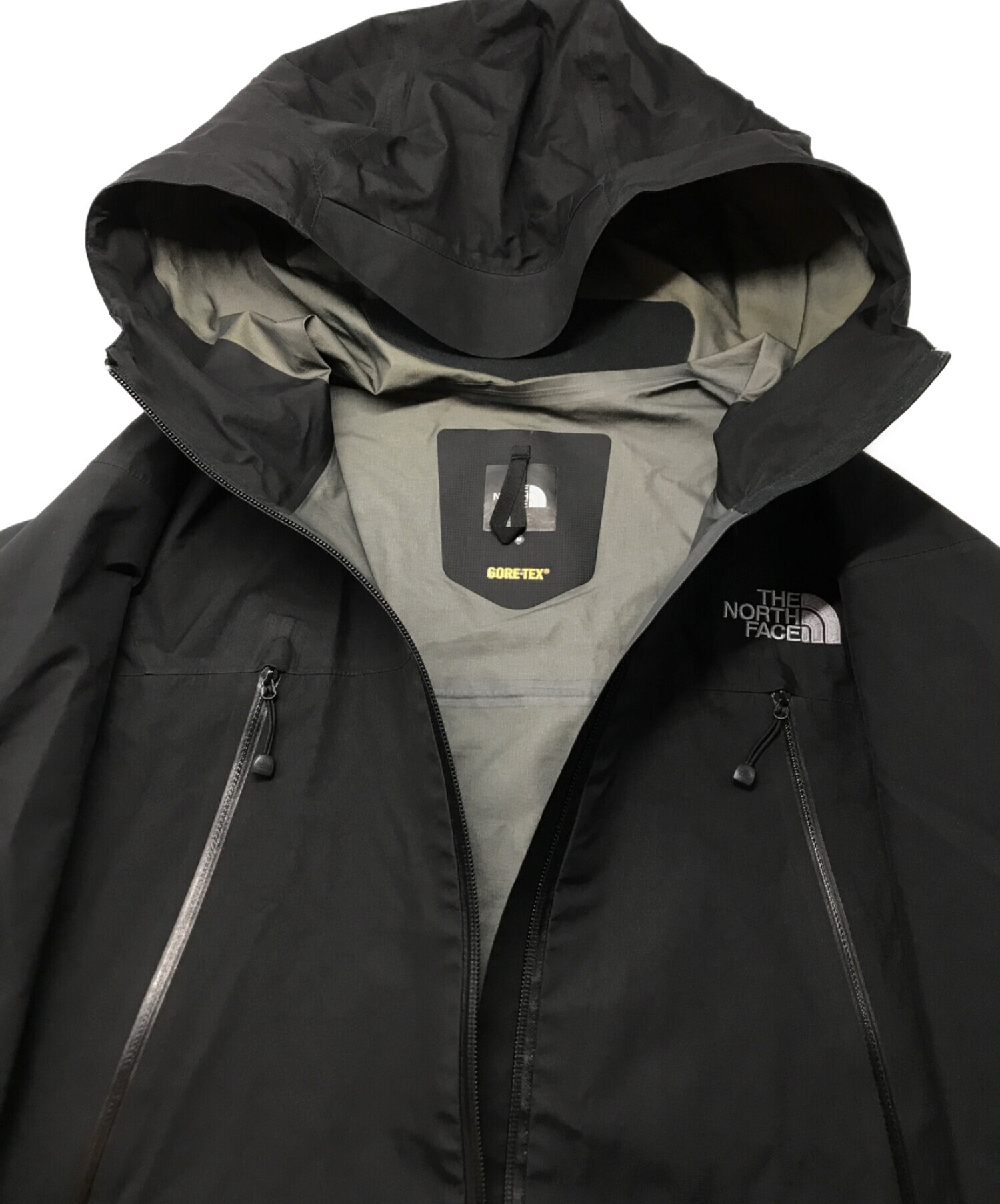 THE NORTH FACE (ザ ノース フェイス) CLIMB LIGHT JACKET クライムライト フーディー ゴアテックス  ナイロンジャケット ブラック サイズ:M