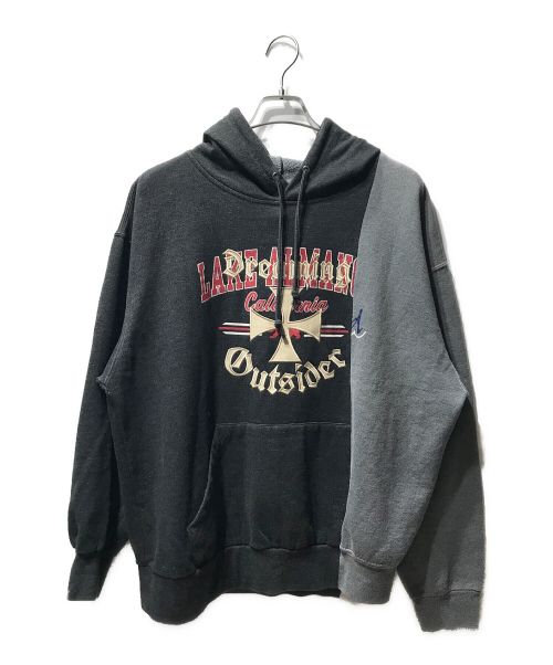 【中古・古着通販】ORIMI (オリミ) CROSS PATCH HOODIE