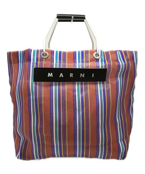 中古・古着通販】MARNI (マルニ) MARKET STRIPE BAG マーケット