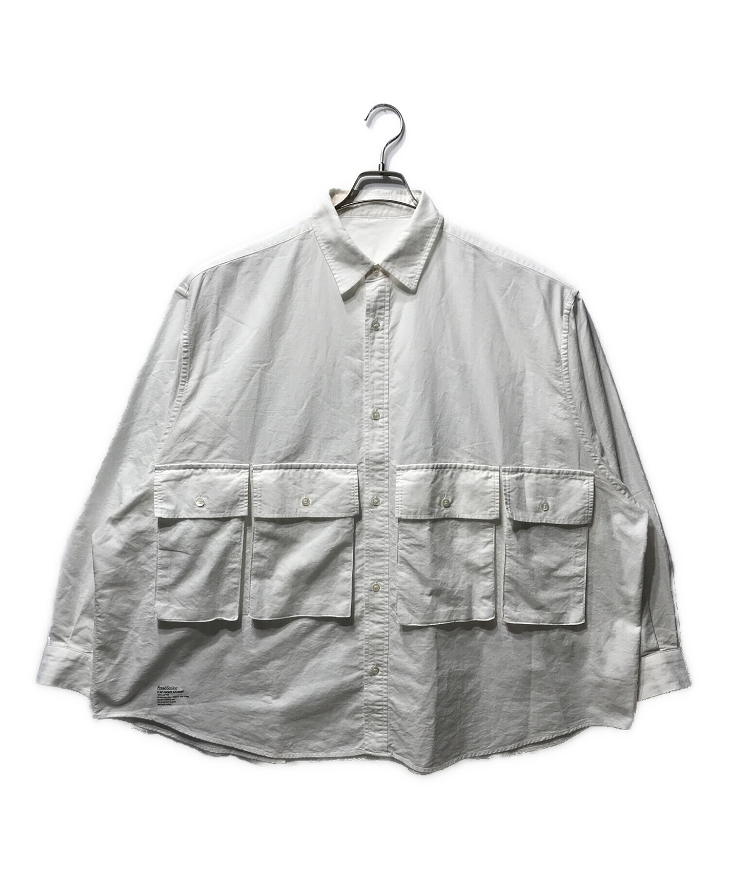 FreshService フラップポケットシャツ | hartwellspremium.com