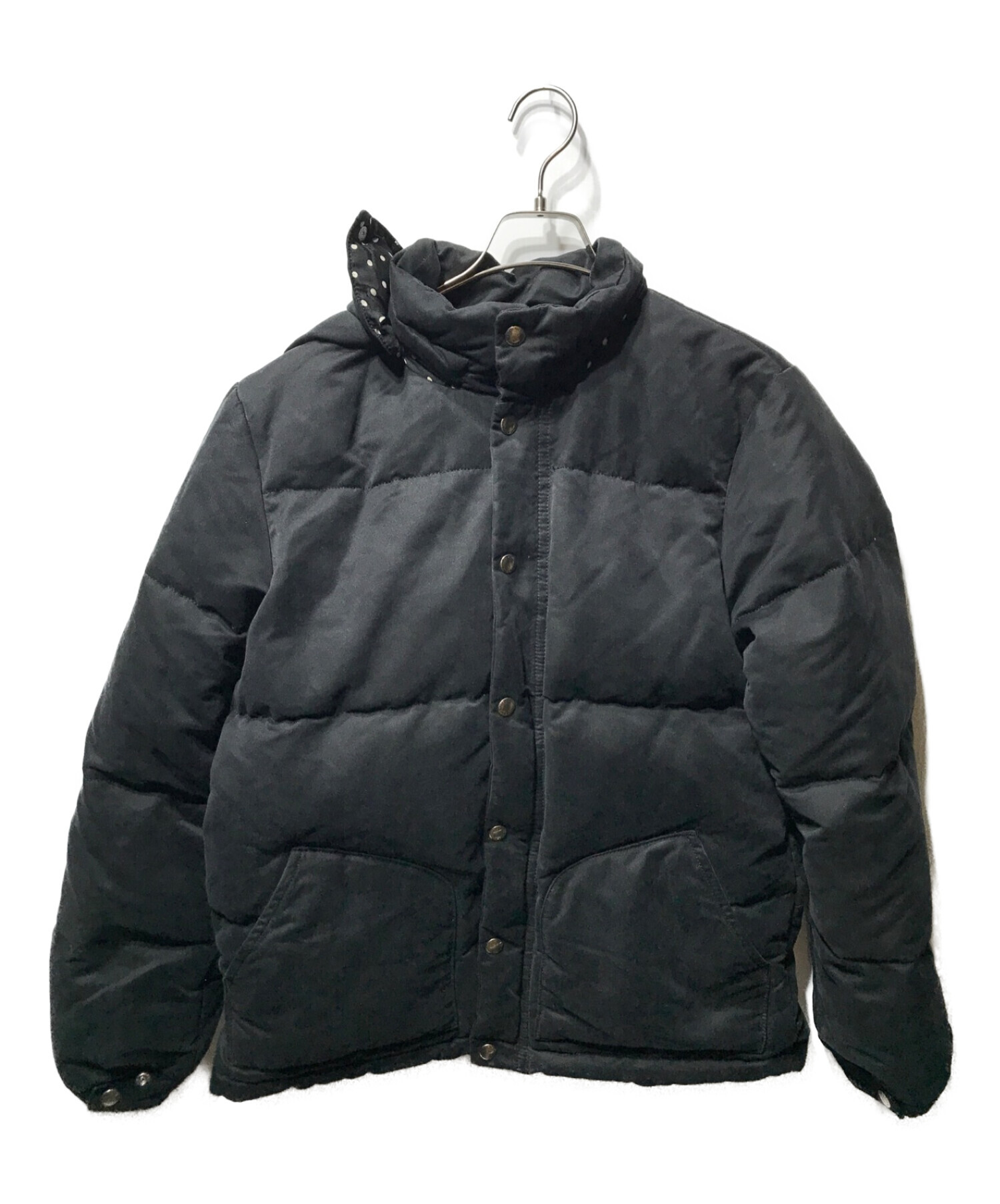 WACKO MARIA (ワコマリア) DOTS NYLON DOWN JACKET ドット ナイロン ダウン ジャケット WMR-DOWN-03  ブラック サイズ:Ｌ