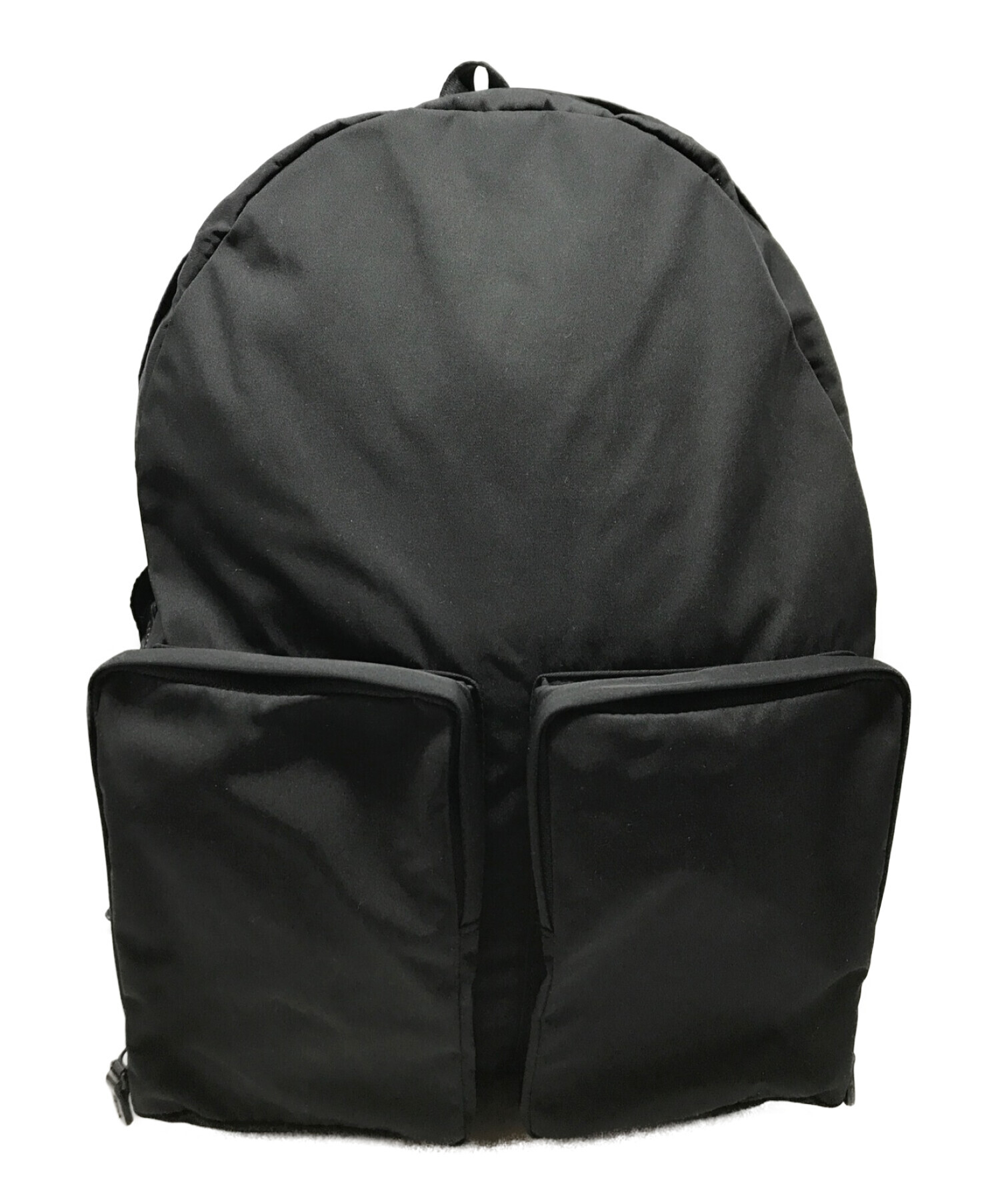 amiacalva (アミアカルヴァ) Gabardine Backpack ギャバジン バックパック リュック ブラック