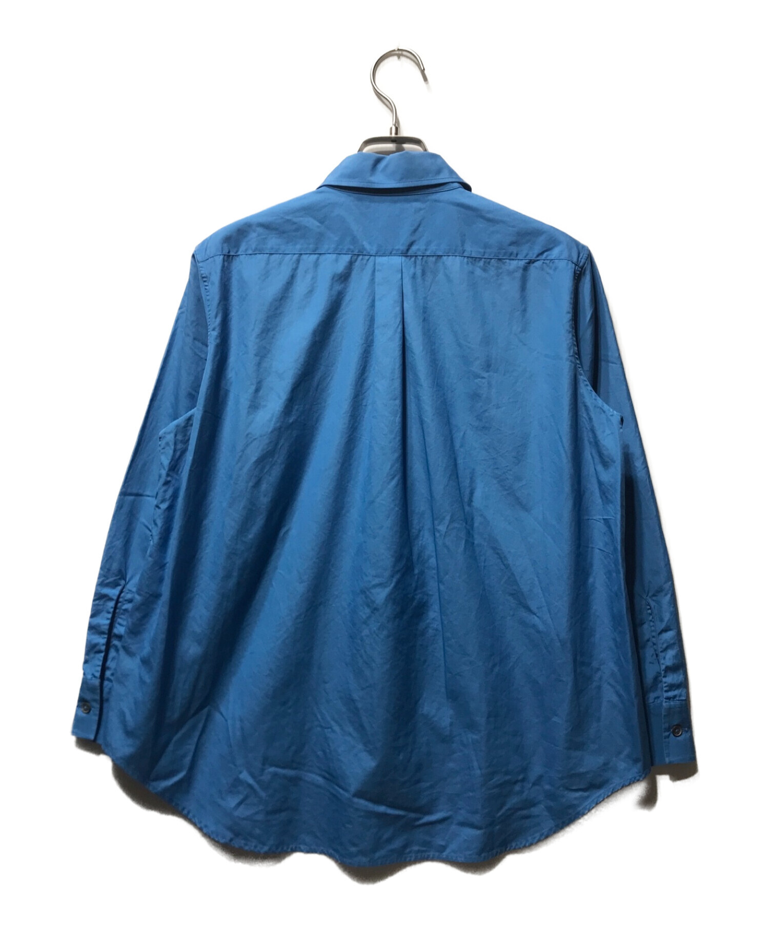 JIL SANDER (ジルサンダー) コットンシャツ ブルー サイズ:SIZE34