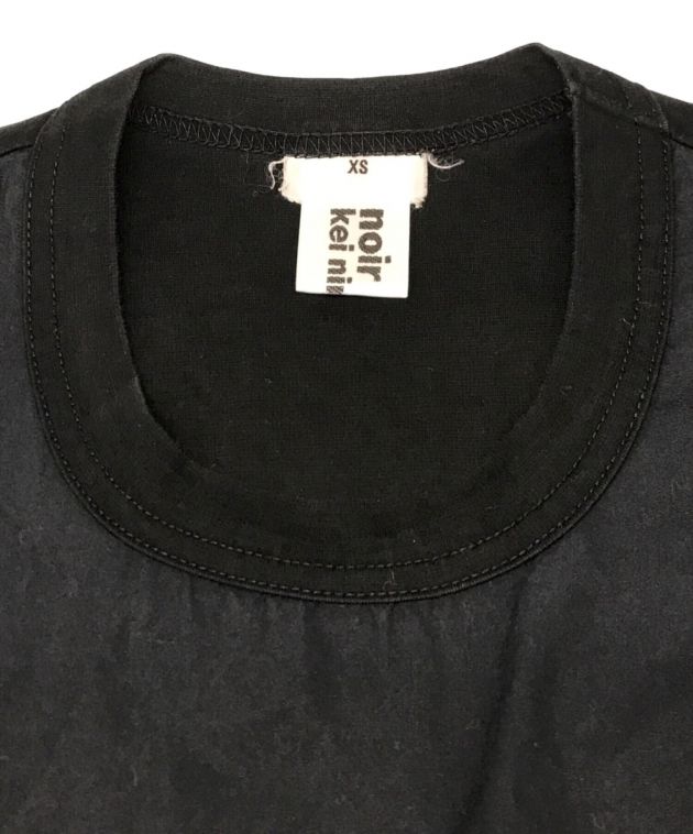 noir kei ninomiya (ノワール ケイ ニノミヤ) DRESS WITH ADJUSTABLE LENGTH ブラック サイズ:xs